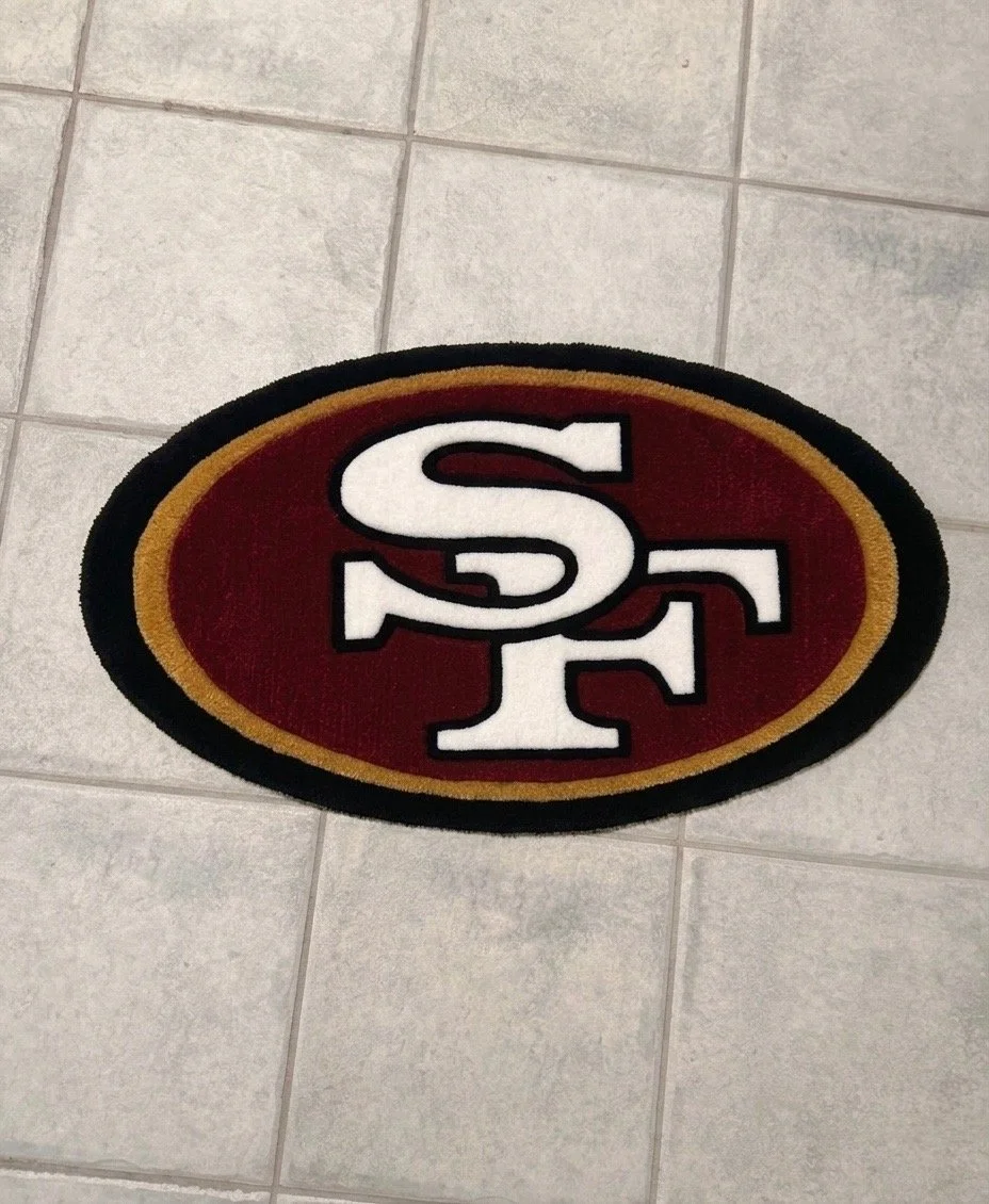 San Francisco 49er Hand Tufted Rug