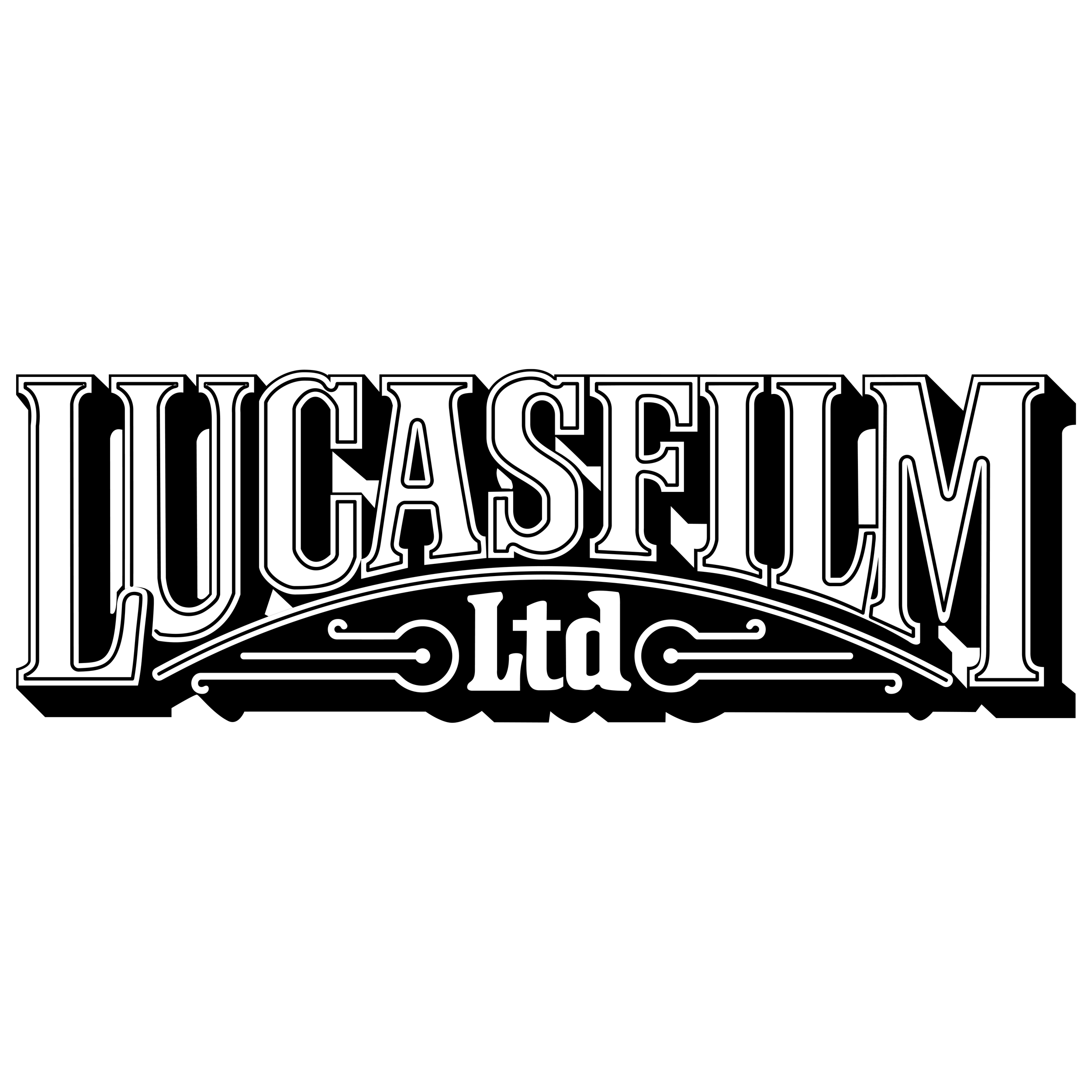Black and white graphic with the words "Uranium" and "Vault" in large, vintage-style font.