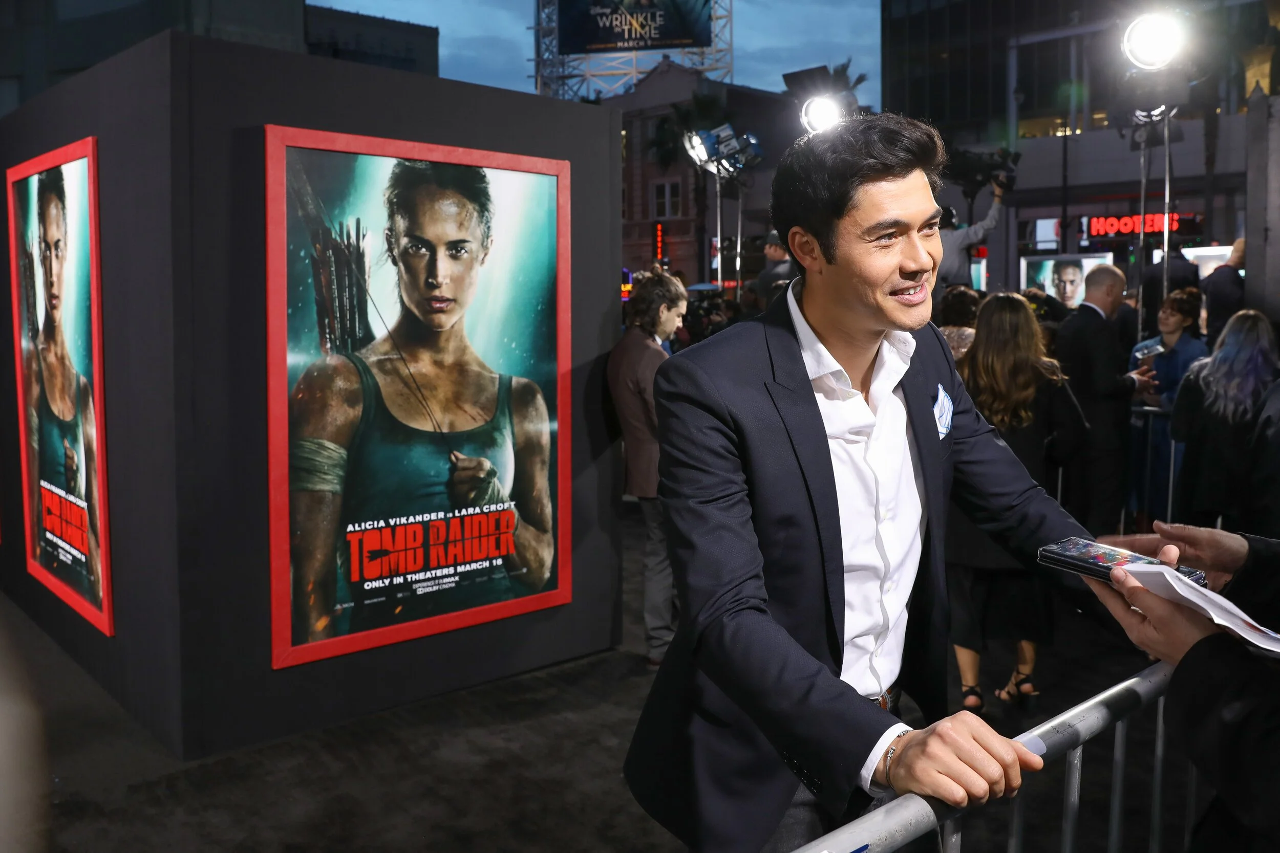 Tomb Raider red carpet - Los Angeles - Photo by Mark Edwards.