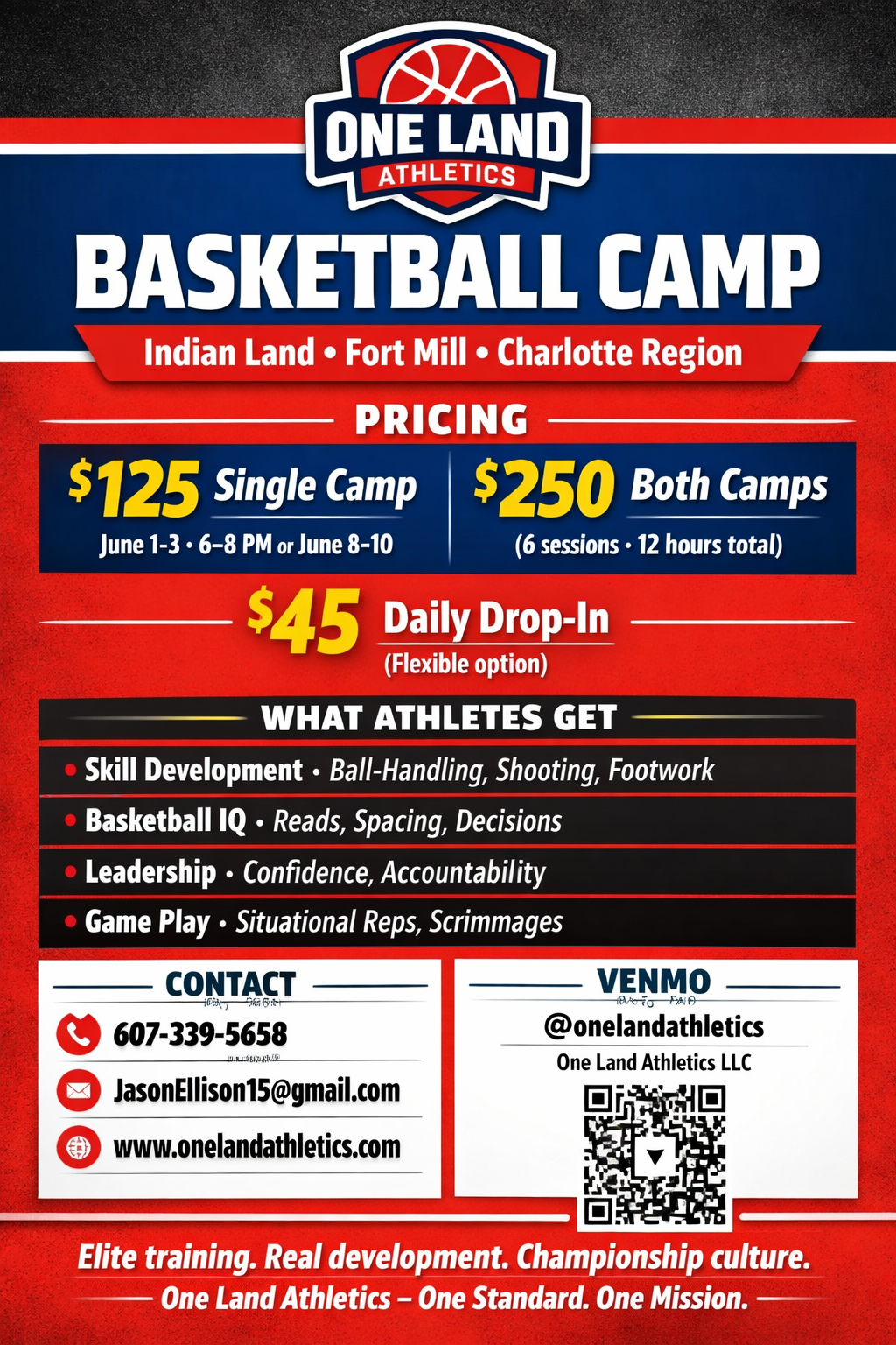 One-LA Camp sessions