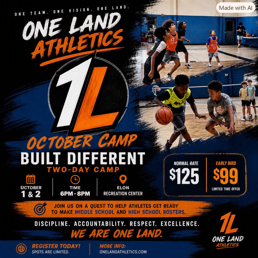 Built Different Camp  October 1st  & 2nd