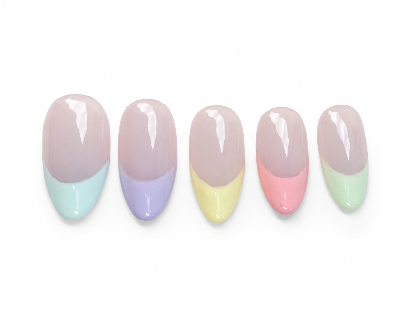 Pastel arc-en-ciel
