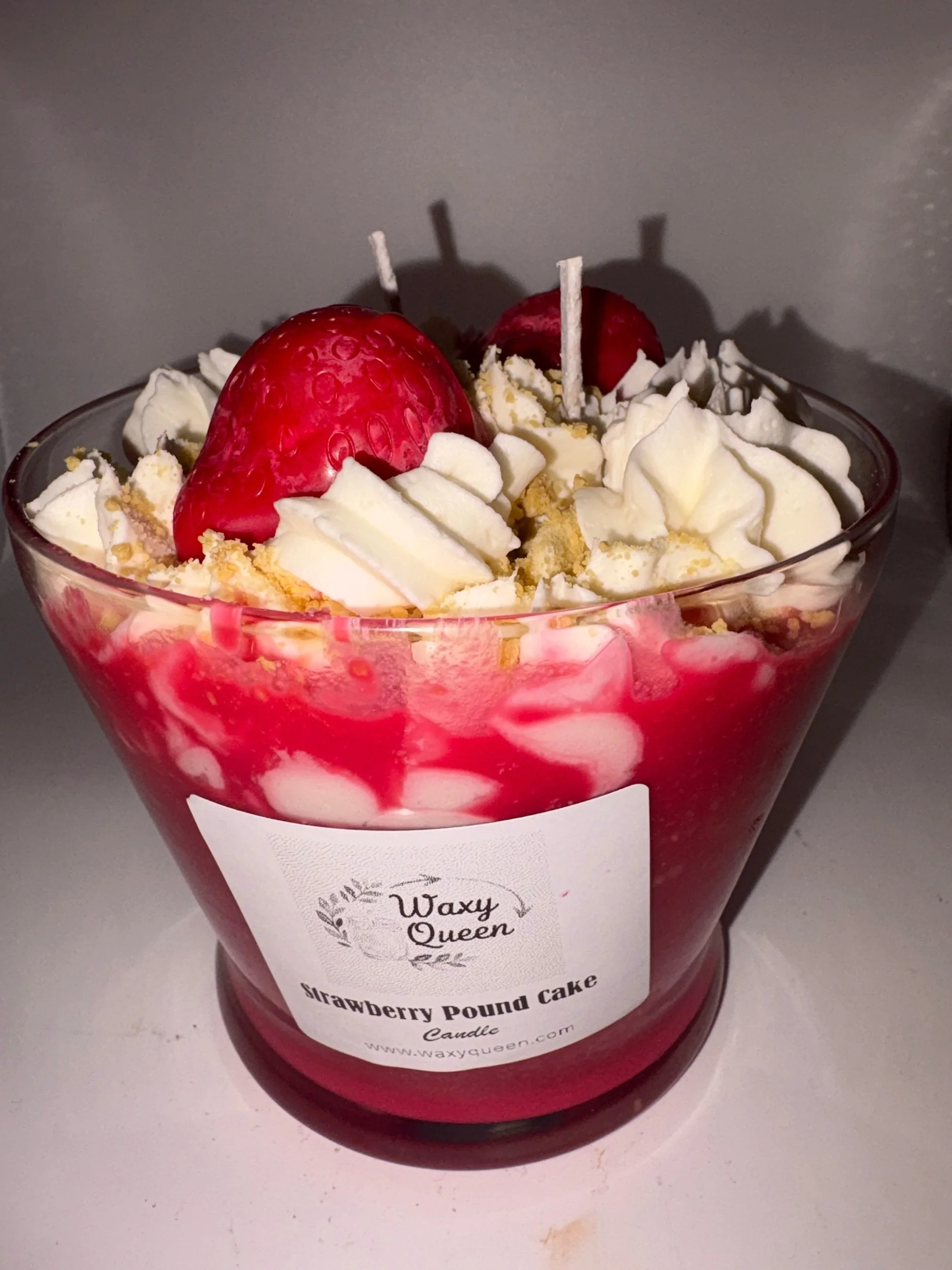 Strawberry Shortcake Candle