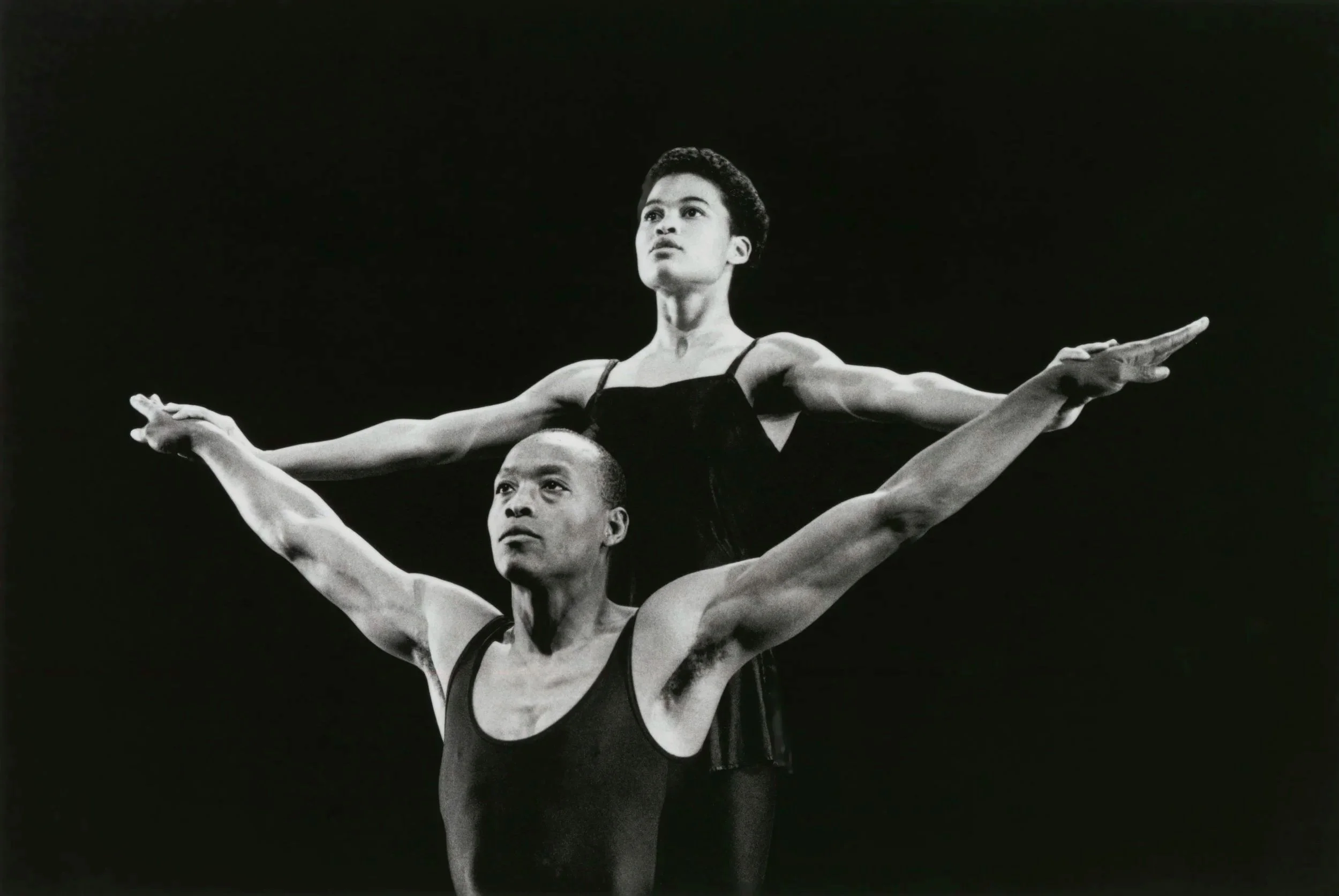 With Bill T. Jones in "Shared Distance"  1993
Photo by Johan Elbers