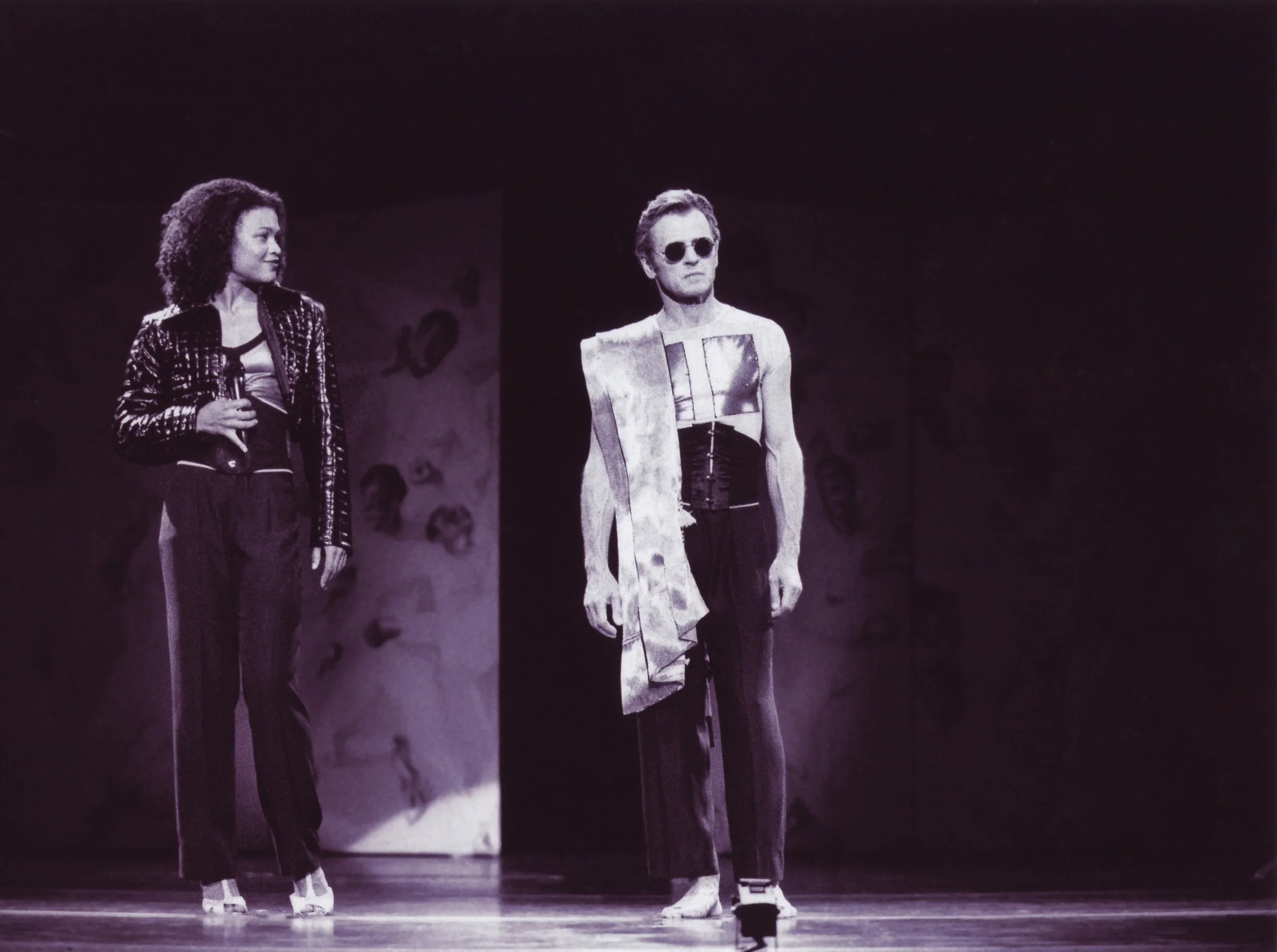 With Baryshnikov in "The Show (Achilles Heels)" by Richard Move, WODP 2002