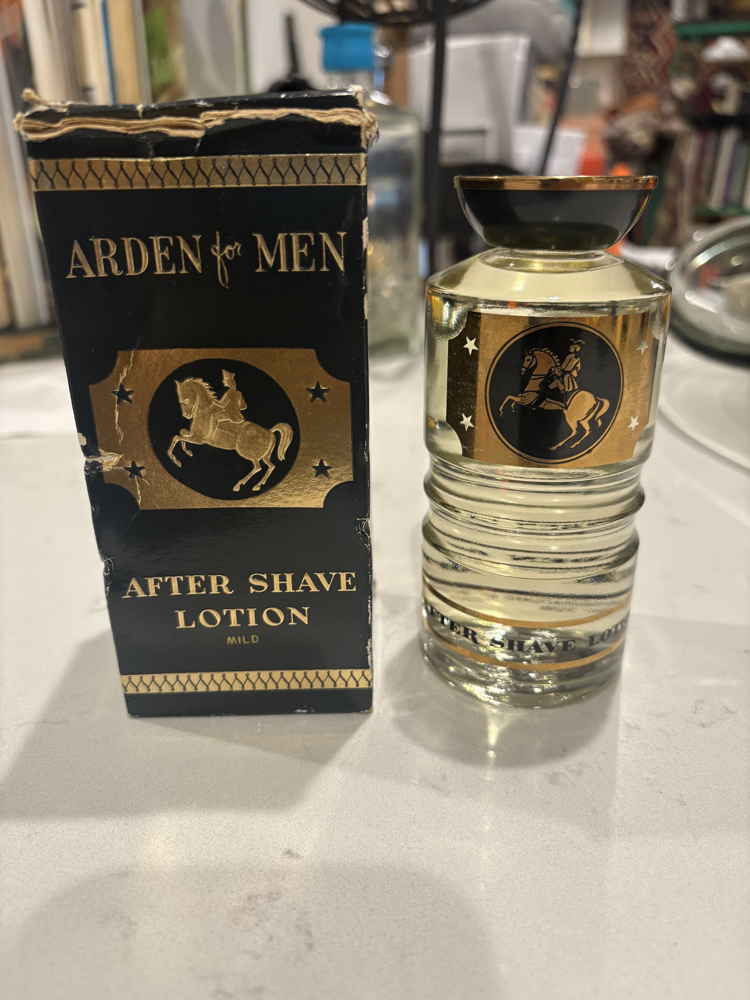 Vintage 1965 Arden aftershave lotion for men UNOPENED in BOX