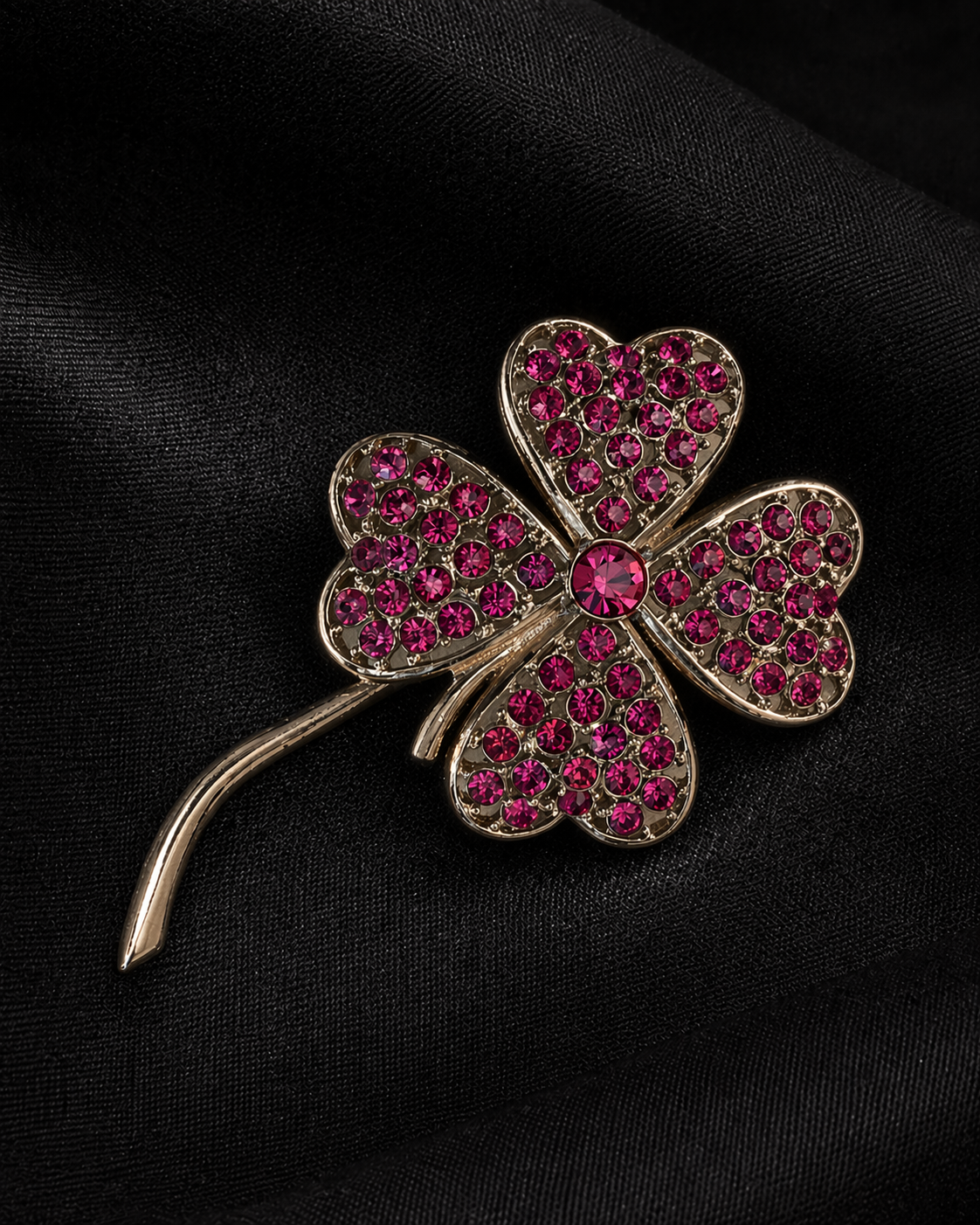 Vintage Sarah Coventry Fourleaf Clover Pin