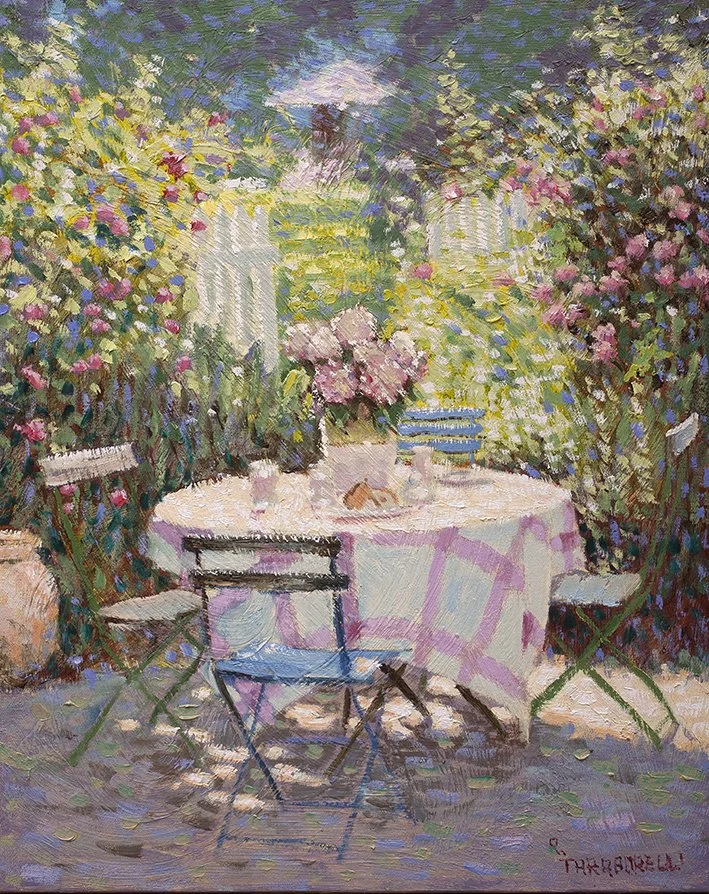 Terraço florido, 50 x 40