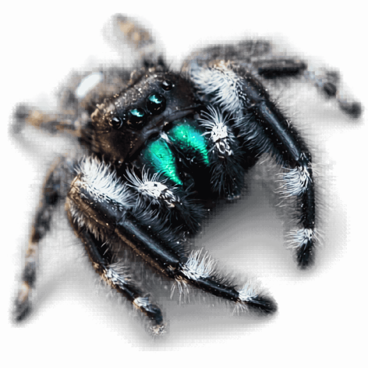 Bold Jumping Spider - Phidippus audax