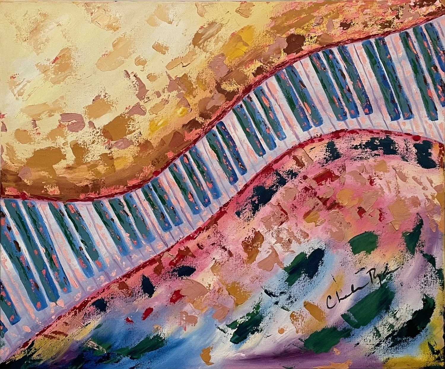 Rose Gold 20" x 24"