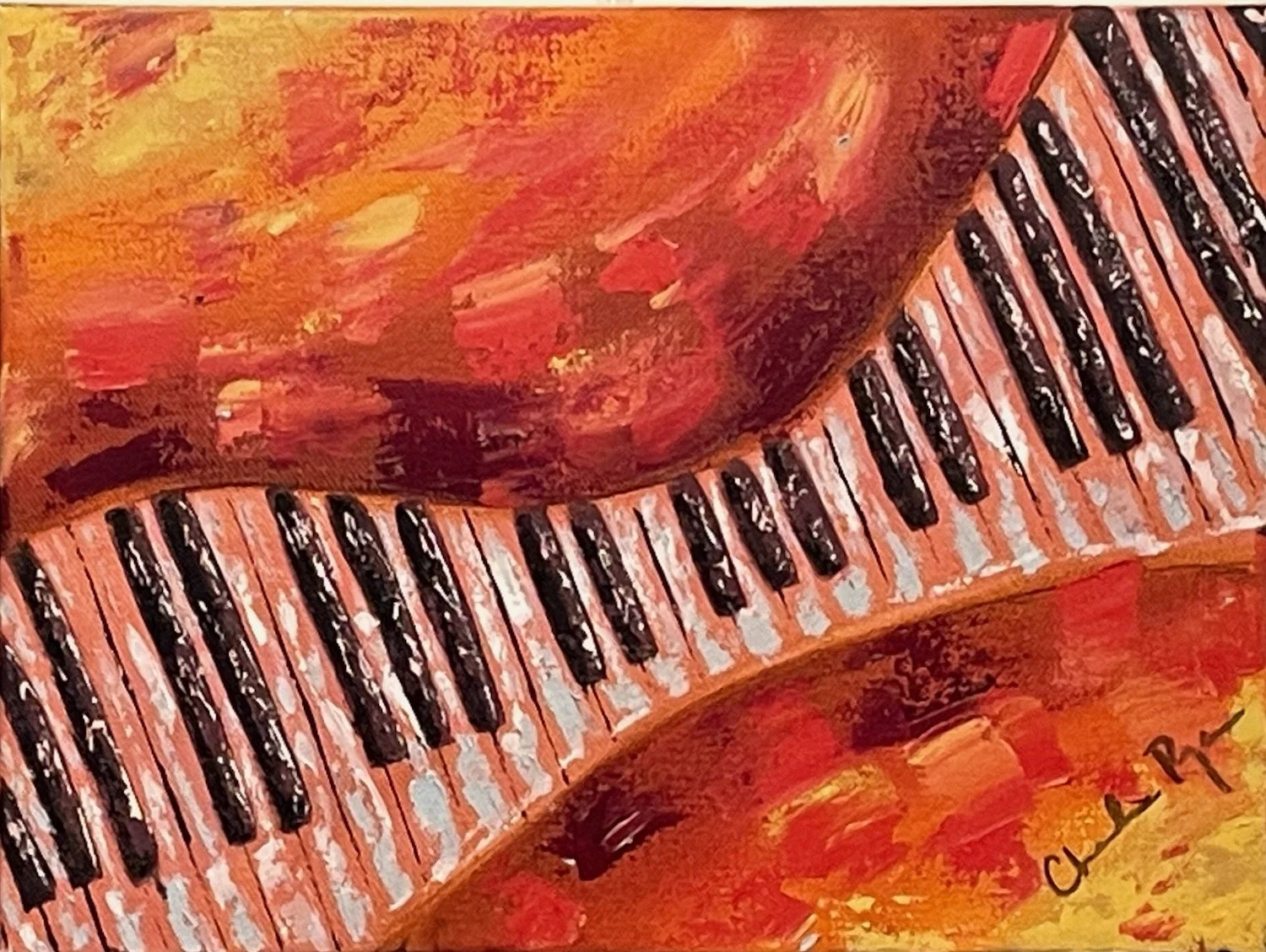 Inferno 9" x 12"