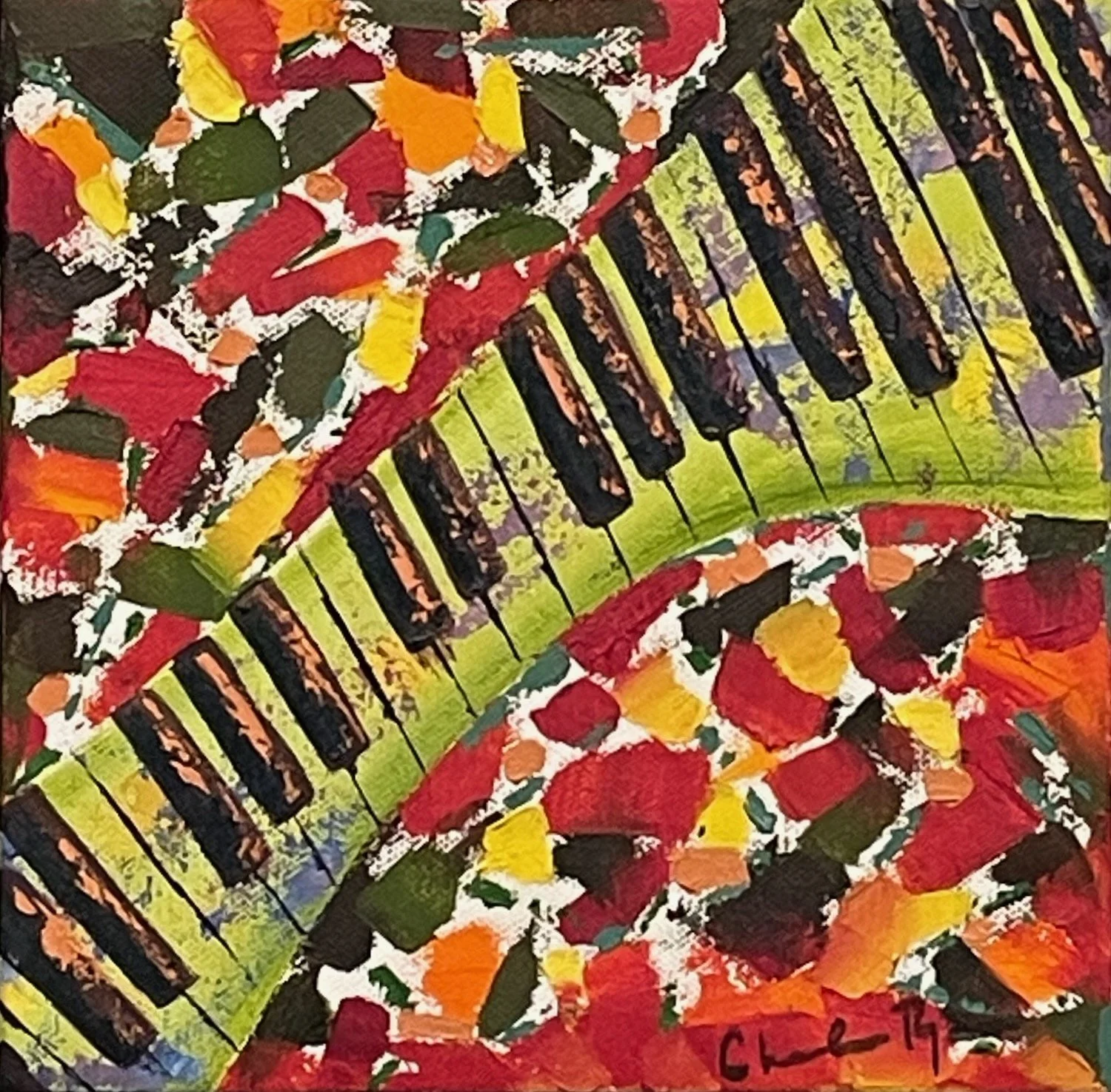 Fall 8" x 8"