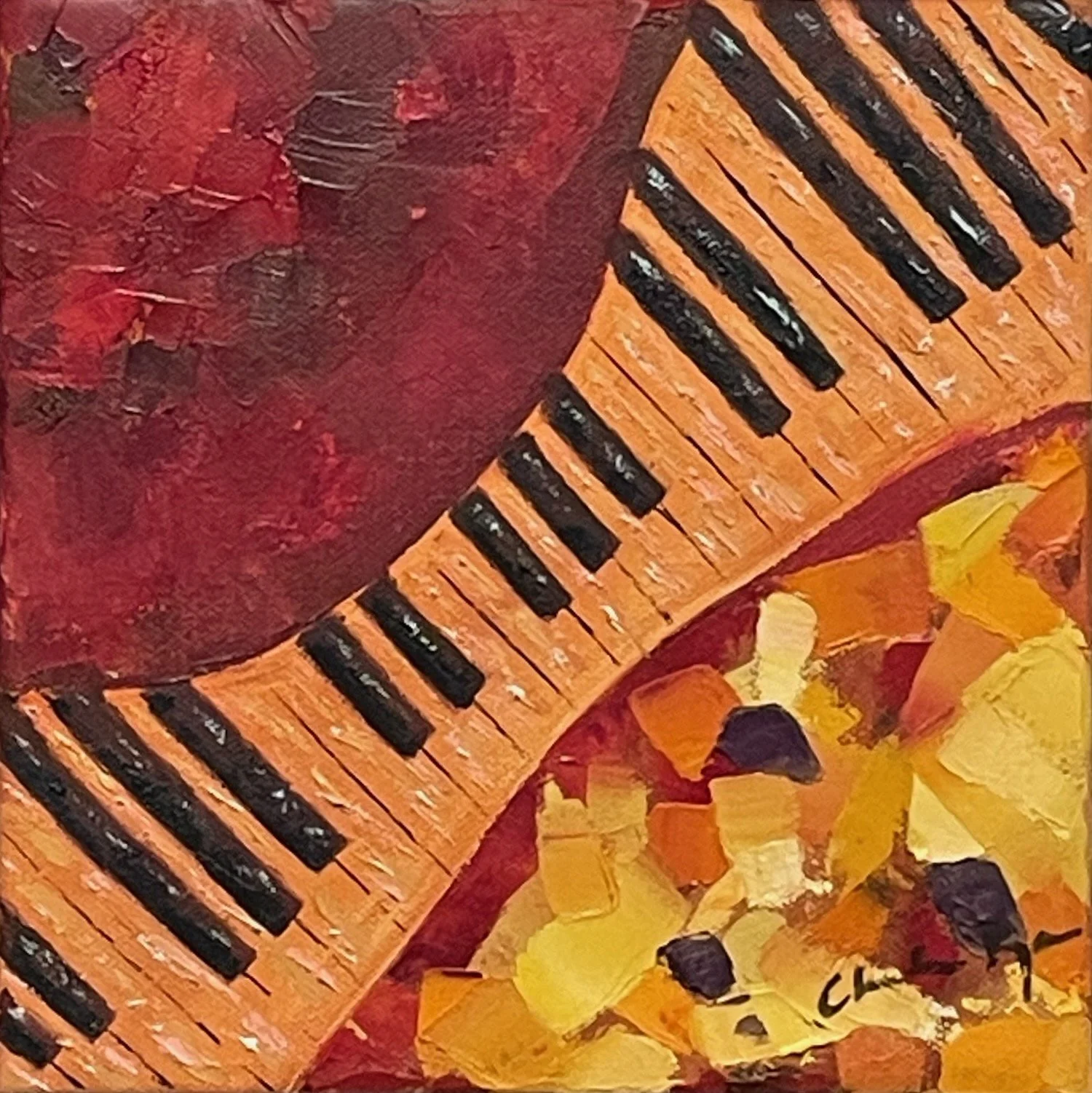 Fervor 8" x 8"