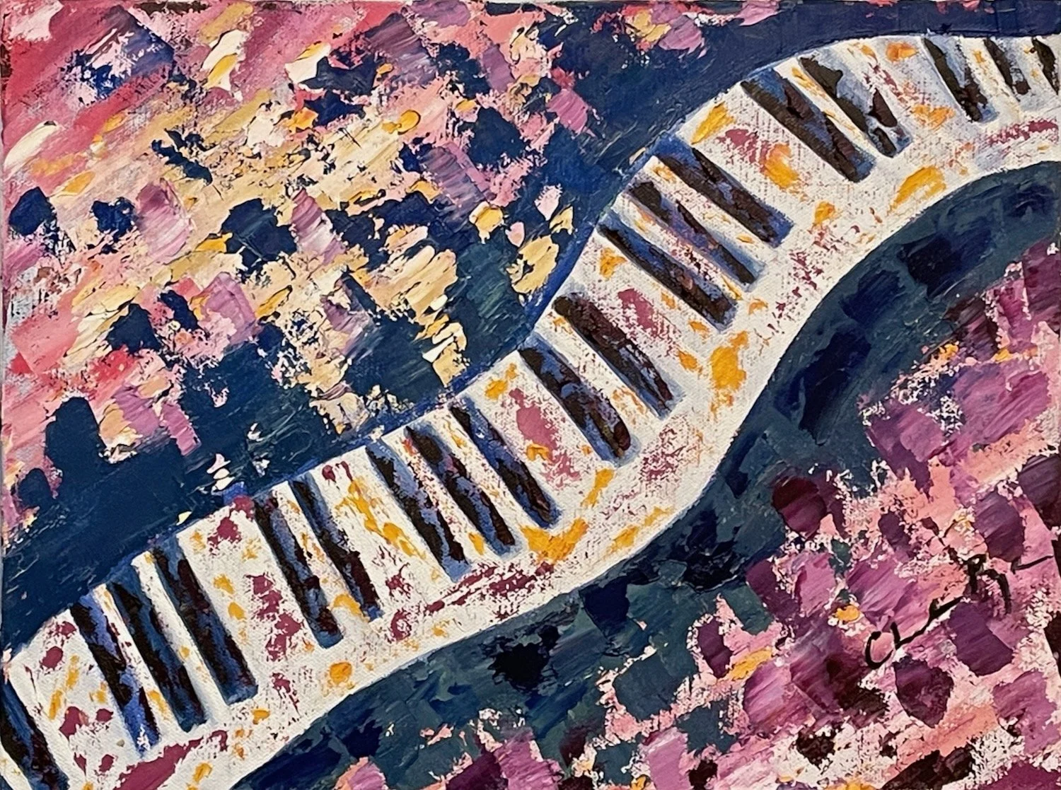 Festival 12" x 16"