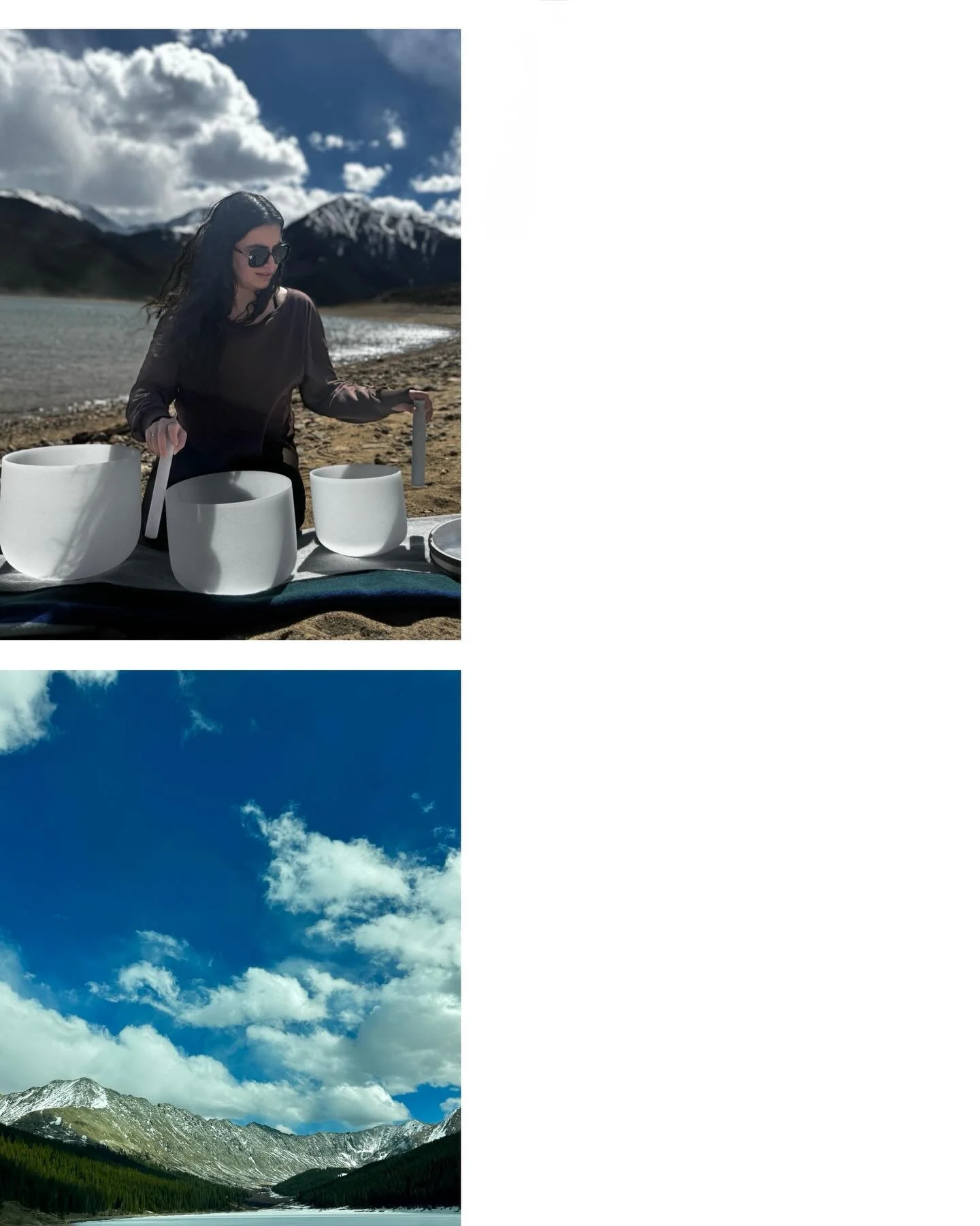 ☼There is something powerful about slowing the nervous system in nature☼

When we step away from constant stimulation, the brain begins to shift out of survival mode and into a state of restoration. Sound, especially vibrational frequencies like crys