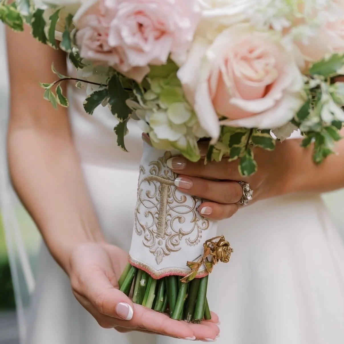 The most beautiful part of what we create, is the memories it becomes a part of 💕
There&rsquo;s nothing more rewarding than seeing one of our bouquet wraps in the hands of a bride on her wedding day. 
Thank you for trusting us with such a meaningful