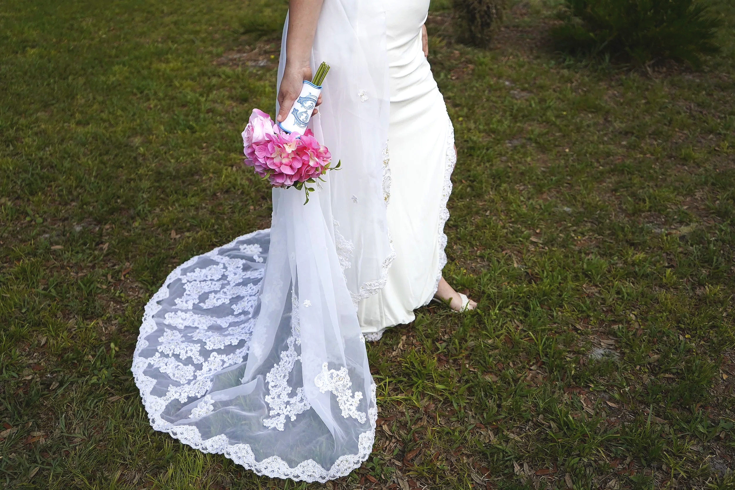 custom bridal bouquet gift for bride customized monogram