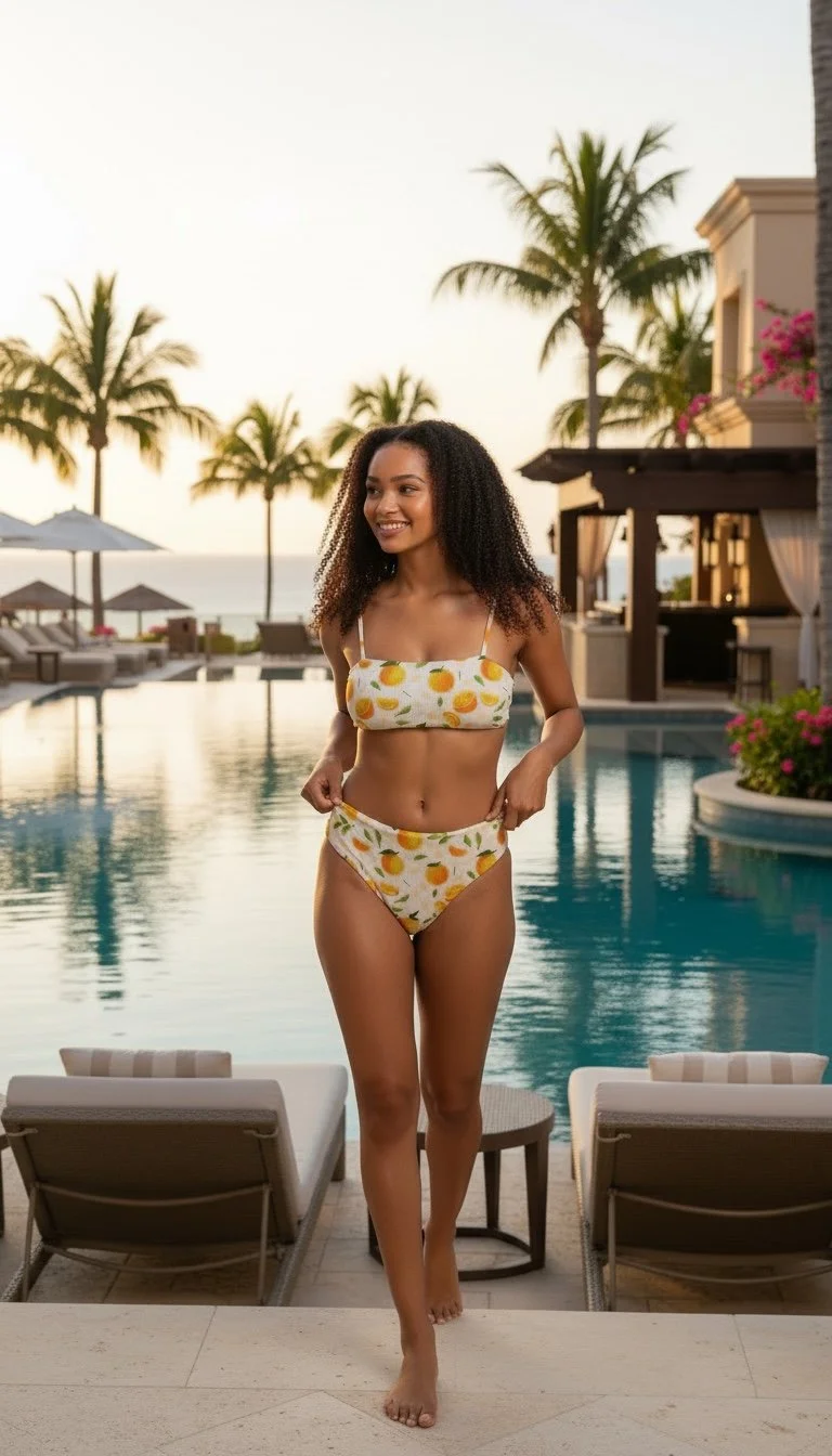 Sun Kissed Citrus Bikini set