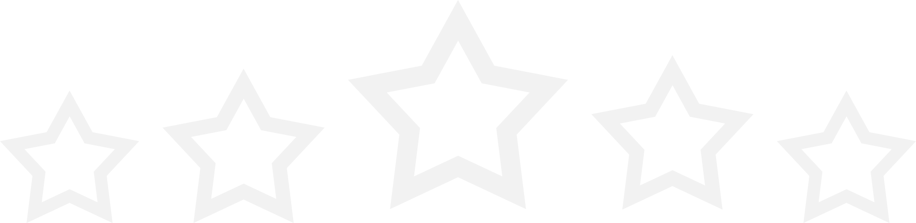 Five star rating graphic