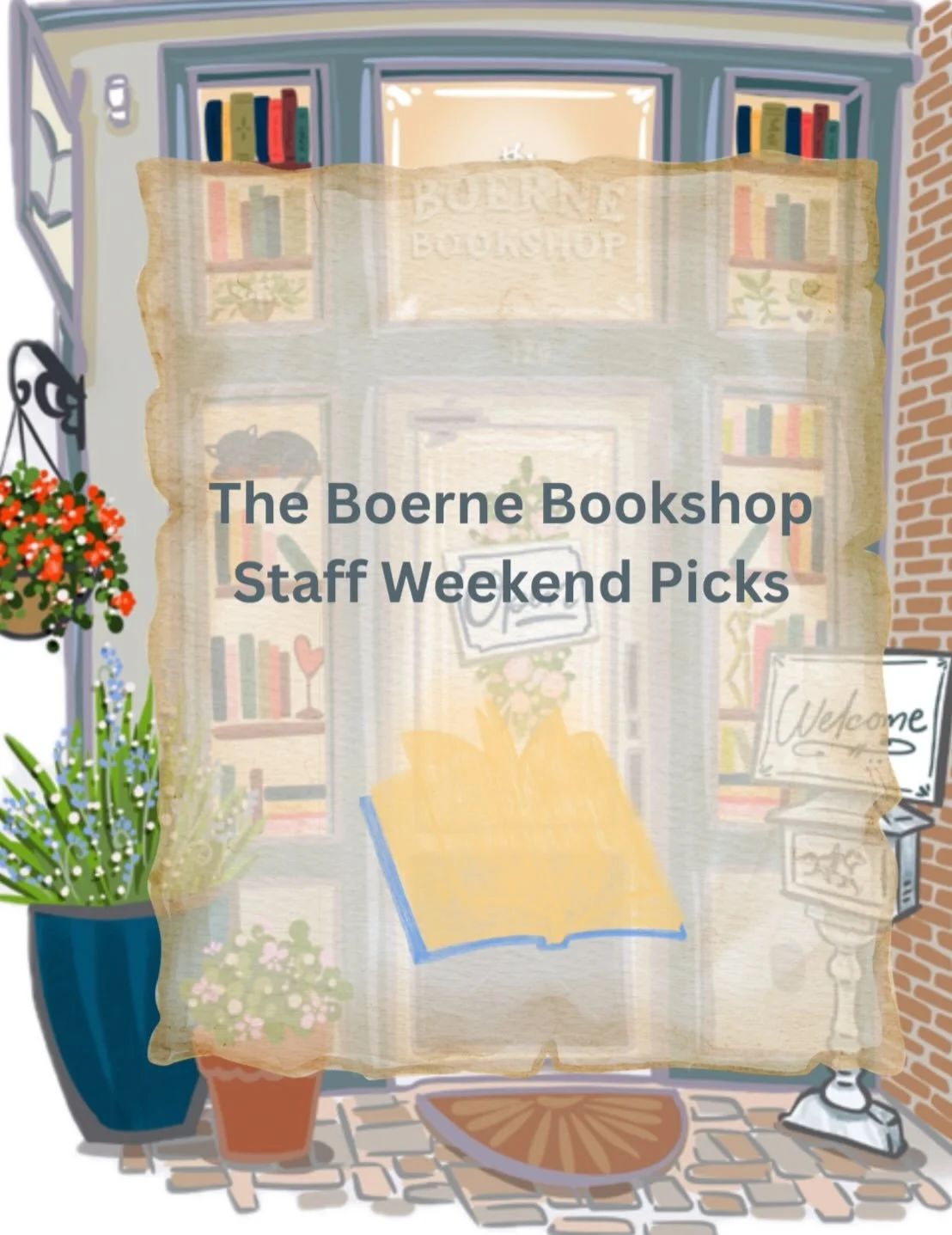 Here&rsquo;s what the staff at the Boerne Bookshop is reading this weekend!! 📖#weekendreading