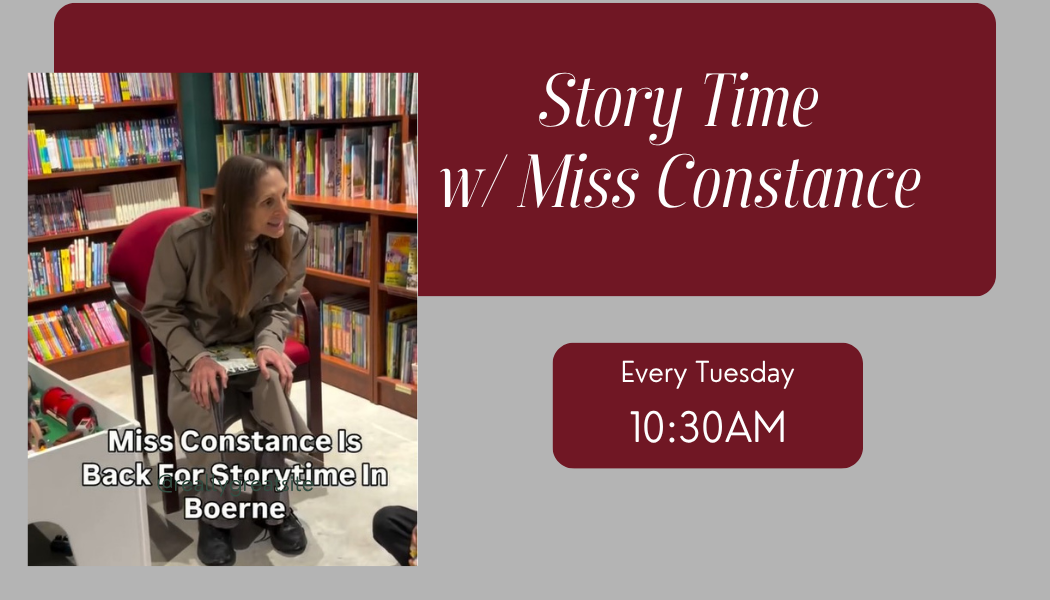 Story Time with Miss Constance