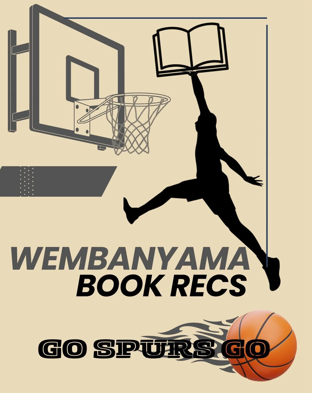 Read like your favorite Spurs Player! Here are a few of Wemby&rsquo;s pre-game picks 🏀 Go Spurs Go! 

#boernebookshop #sanantoniospurs #indiebookshop