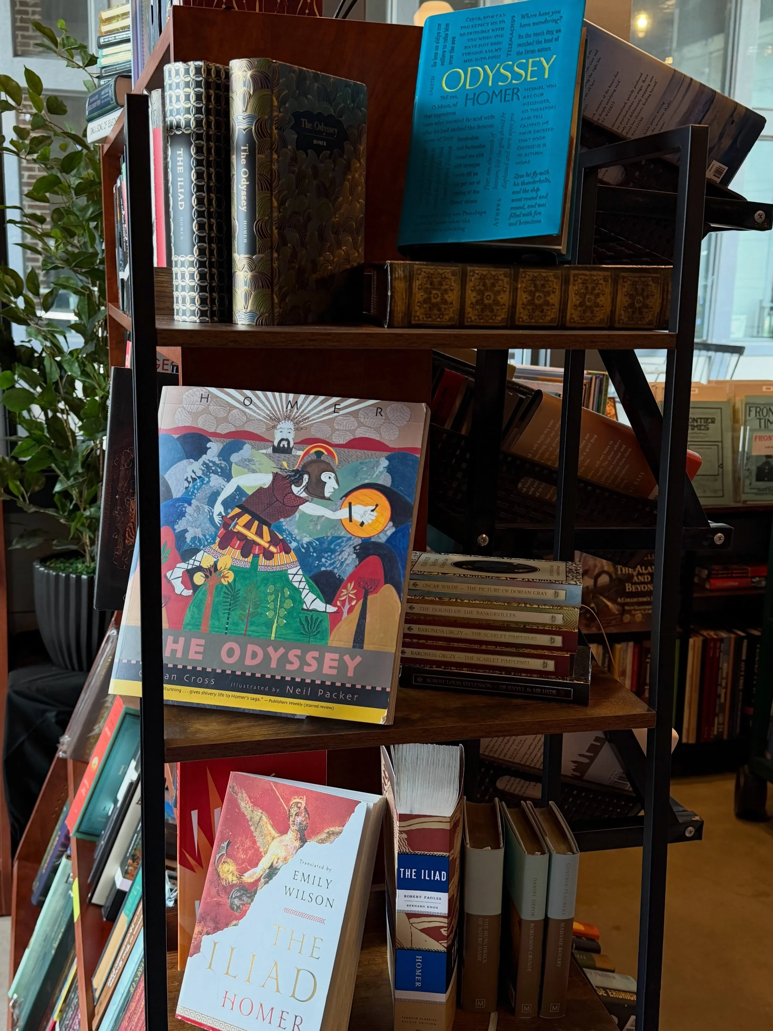 We are open &amp; ready for the weekend with some new displays and rearranging! 📚🏛️🌤️ 

Don&rsquo;t forget about our FREE summer reading guide that can be accessed through our website @ www.theboernebookshop.com!