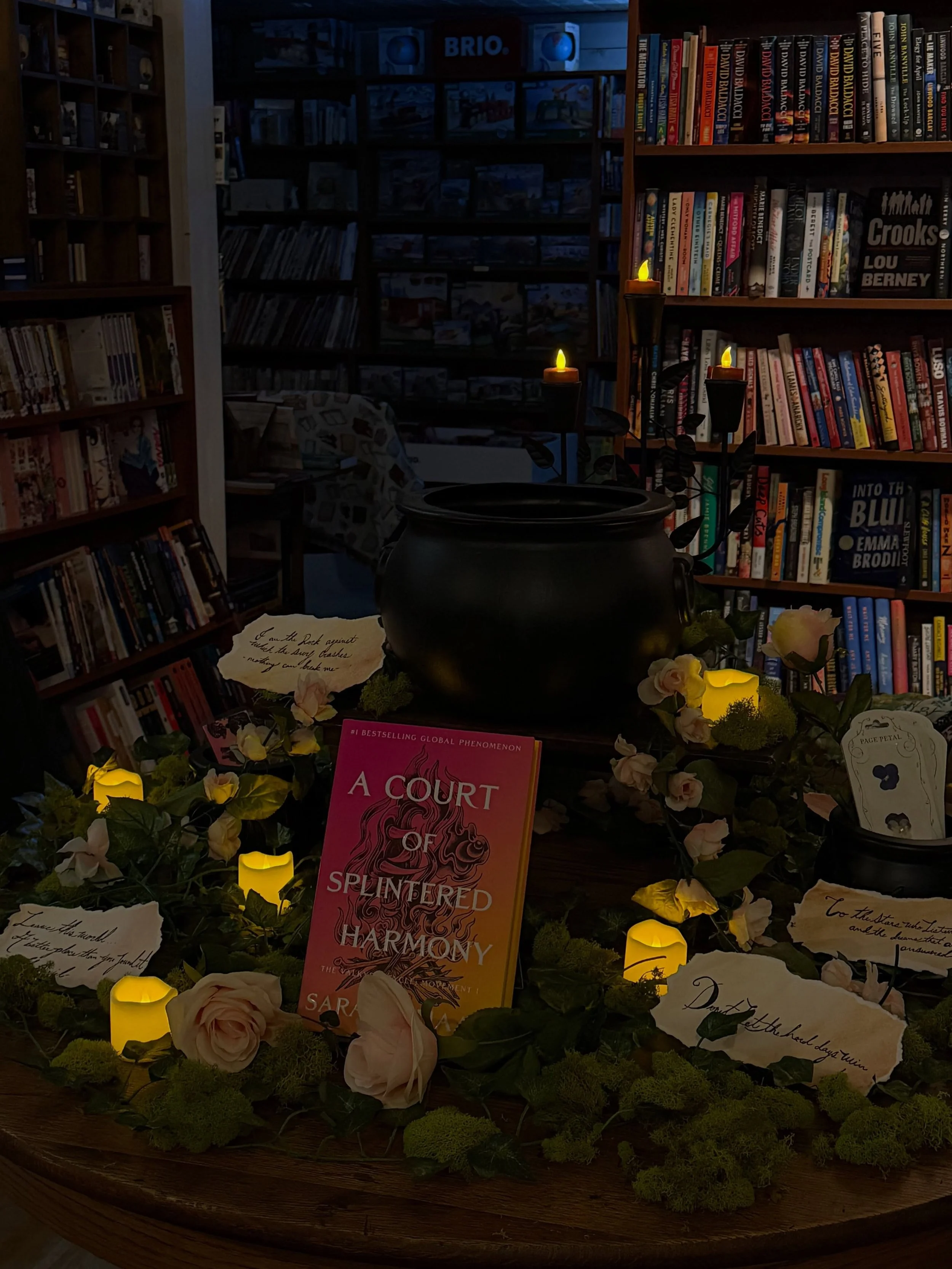 It&rsquo;s time! Happy &ldquo;A Court of Splintered Harmony&rdquo; release day!! We hope you are as excited as we are! 

Our doors will open at 8 am for our release party🗡️🌹🐺✨