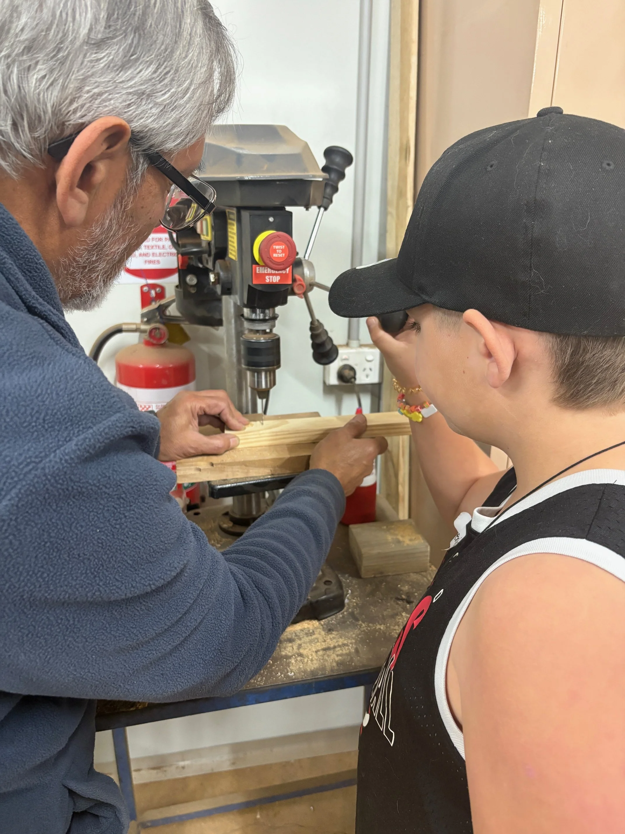 Woodwork with Huntly Men's Shed