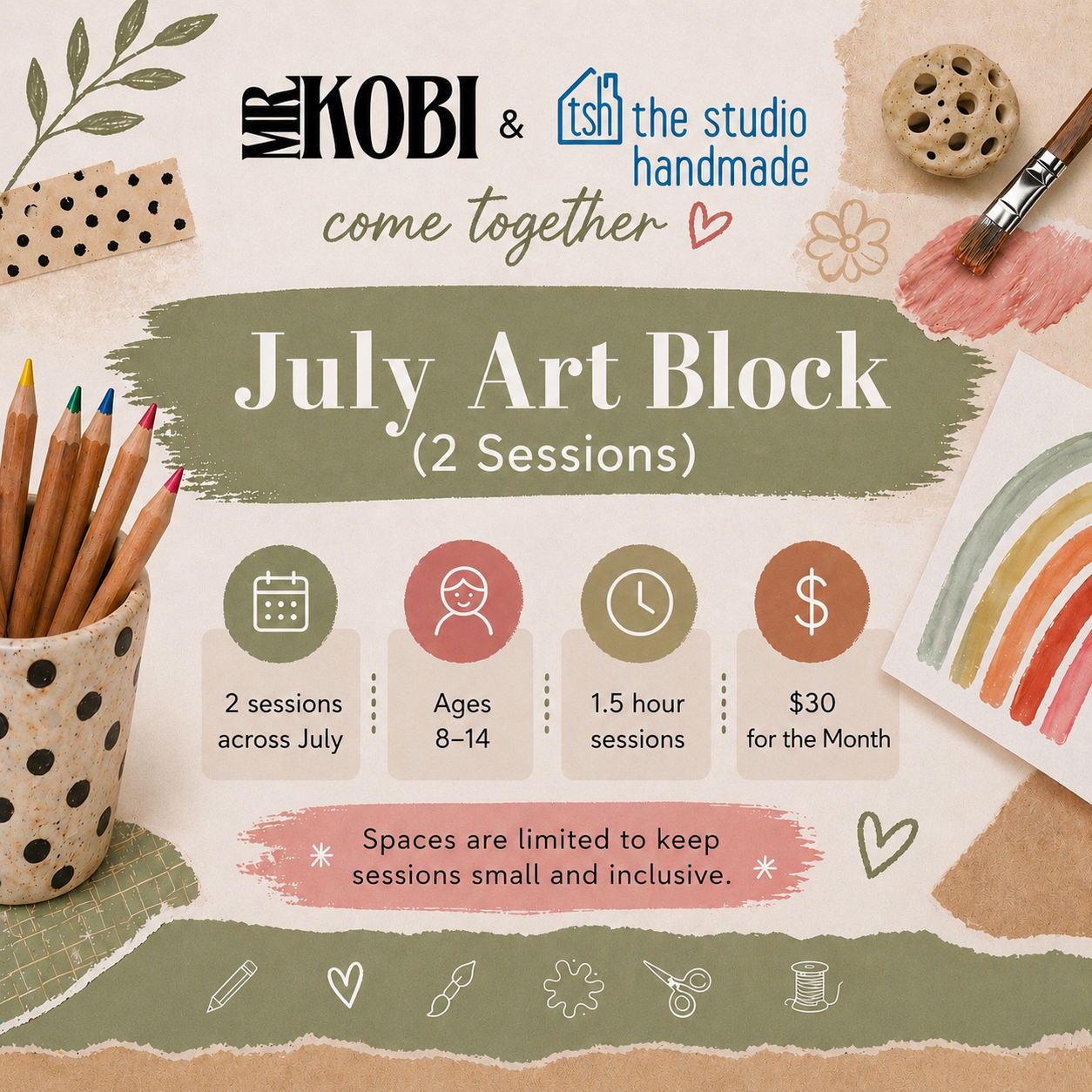 July Art Block