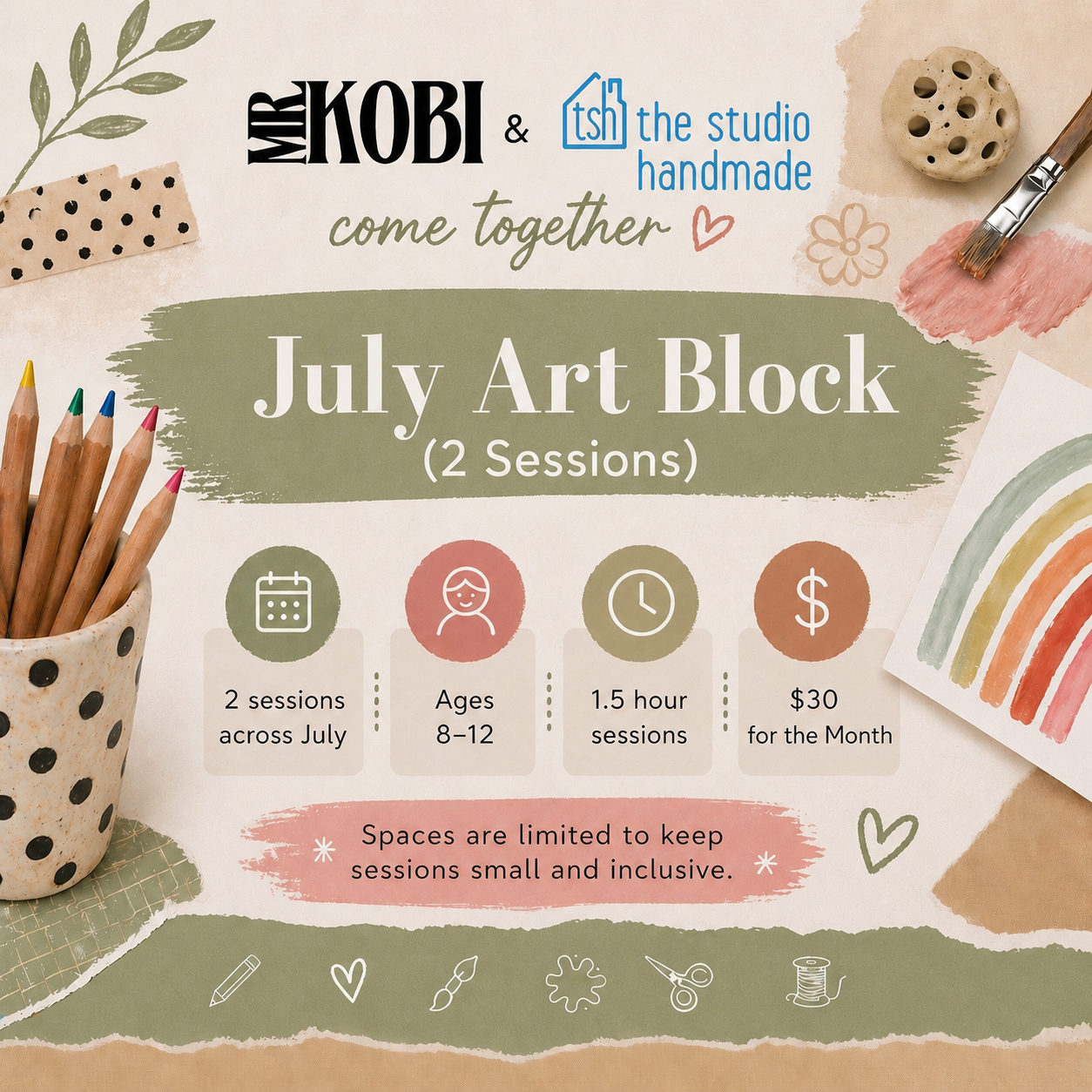 July Art Block