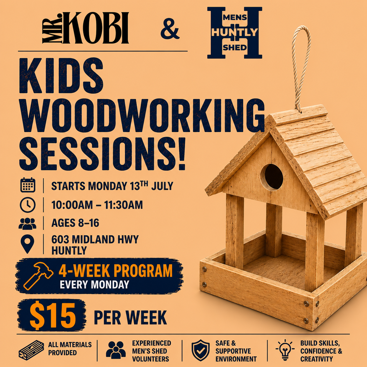 Bird Feeder Workshop