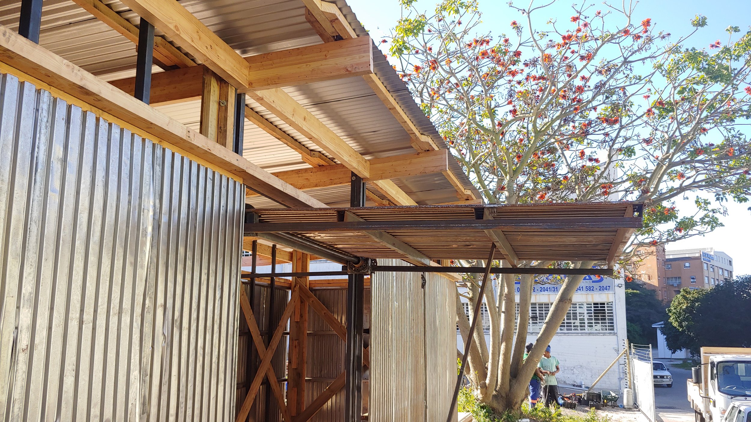 Entrance on makerSPACE project