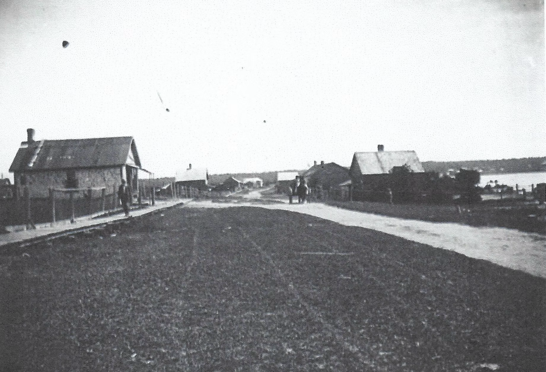Downtown La Pointe looking east.