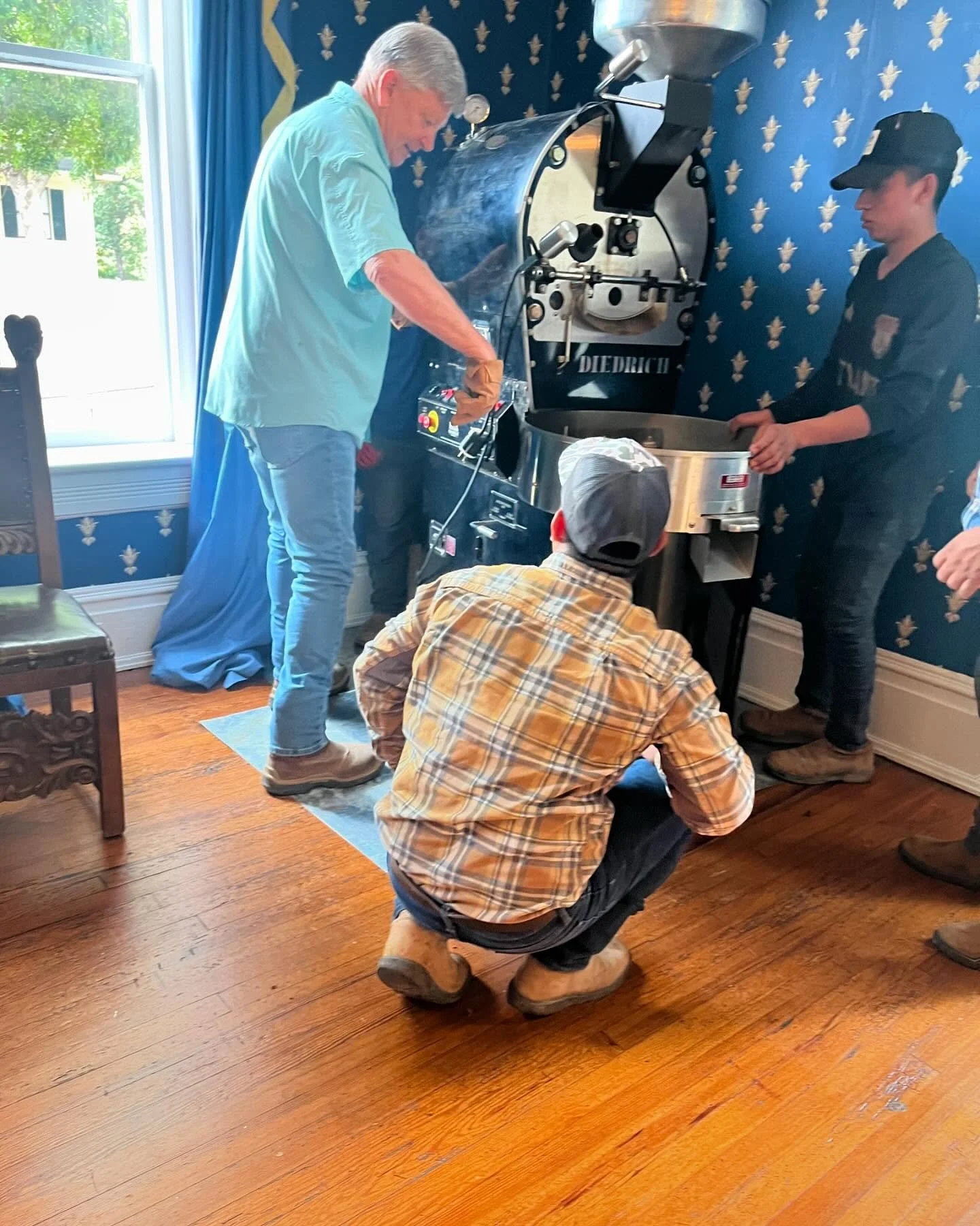 Roaster and espresso machine have been moved to Greystone! We are officially Greystone coffee and teahouse! Very excited to be here!