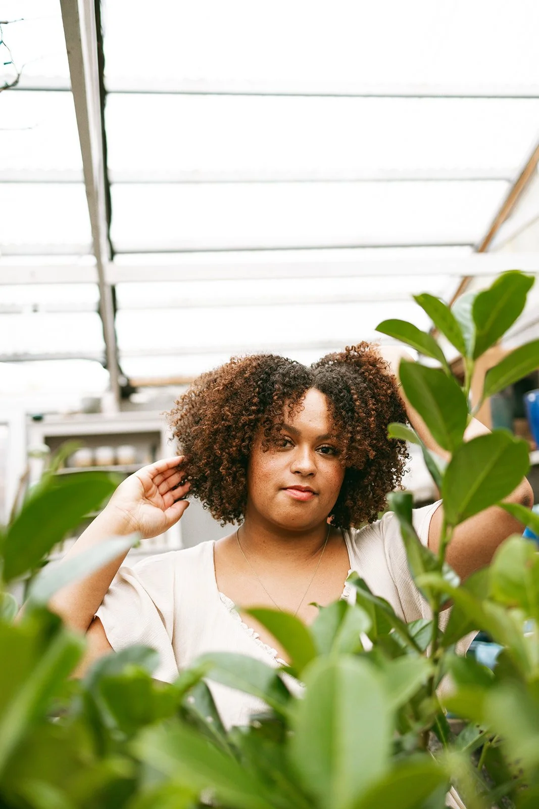 Curl Botanist, Symmetrie Salon, Lynden curls hair stylist