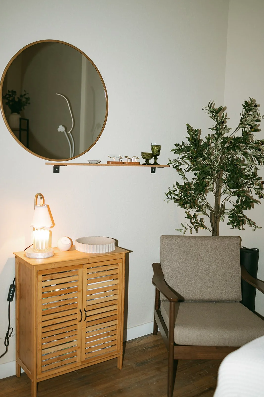 Esthetics treatment room at Symmetrie Studios in Lynden