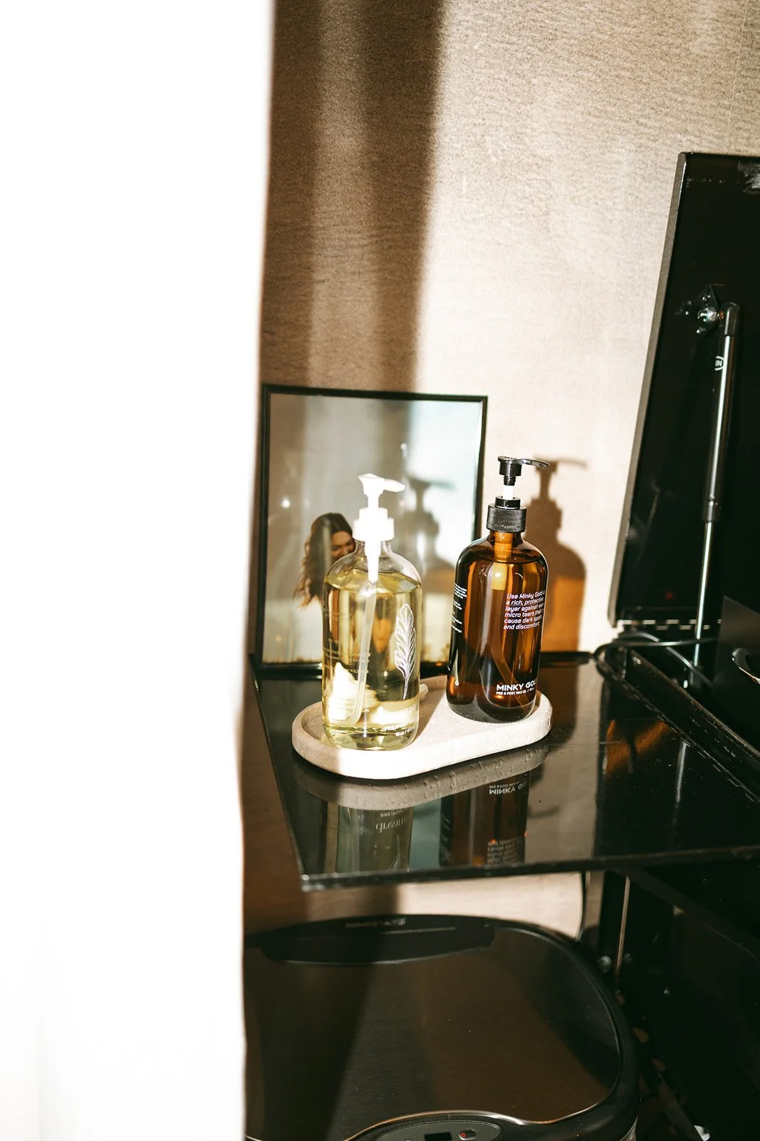 Professional skincare products used by Symmetrie Studios estheticians