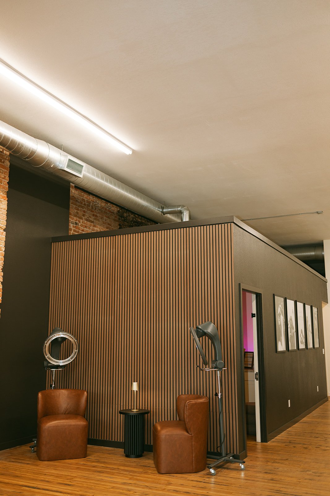 Symmetrie Studios salon interior in Lynden, Washington