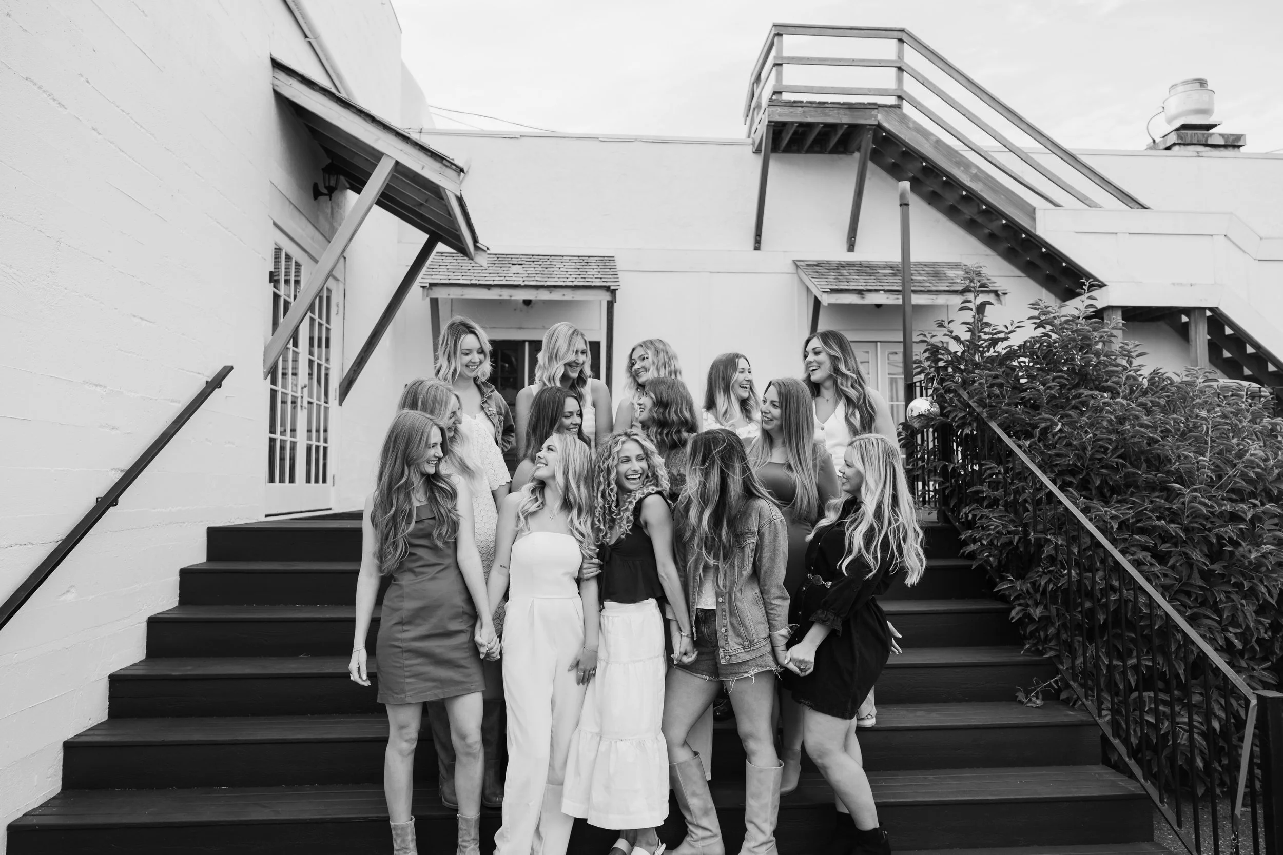 Welcoming elevated salon team by SYMMETRIE  in Downtown Lynden, Washington