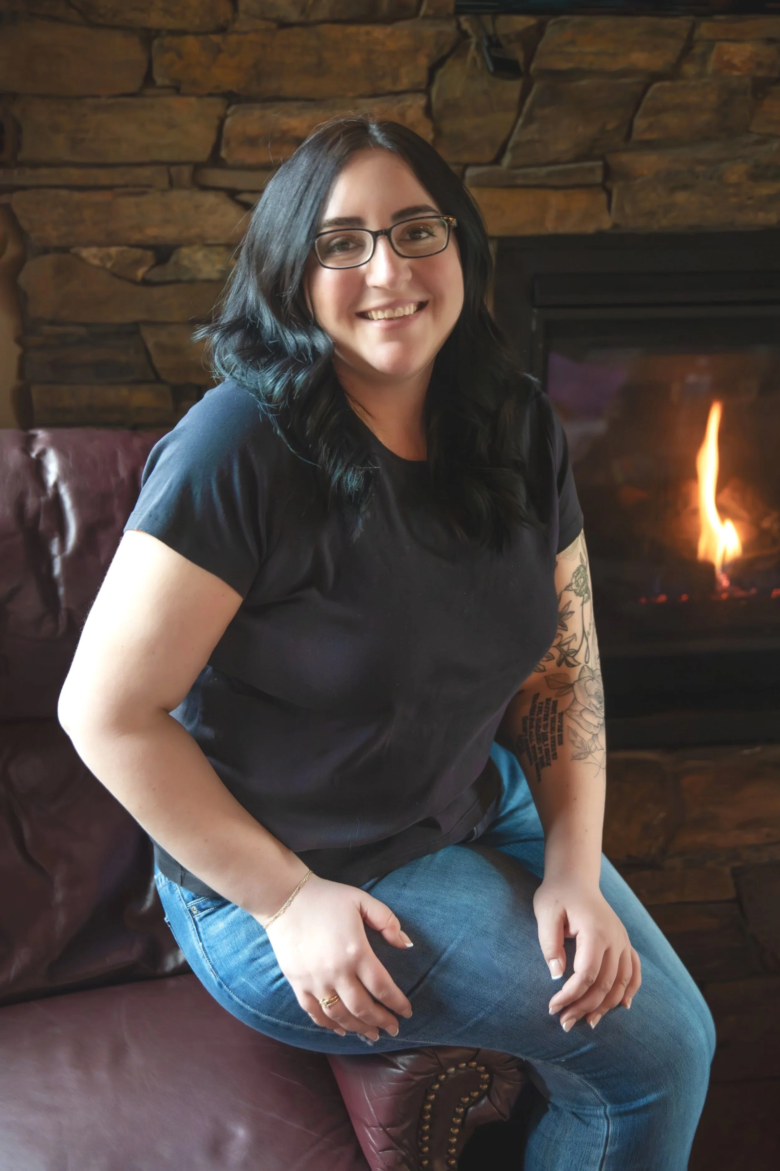 Female therapist