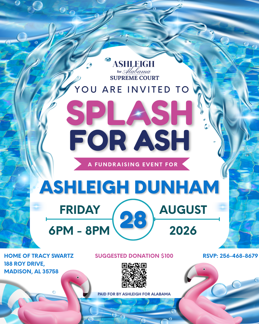 "Splash for Ash"