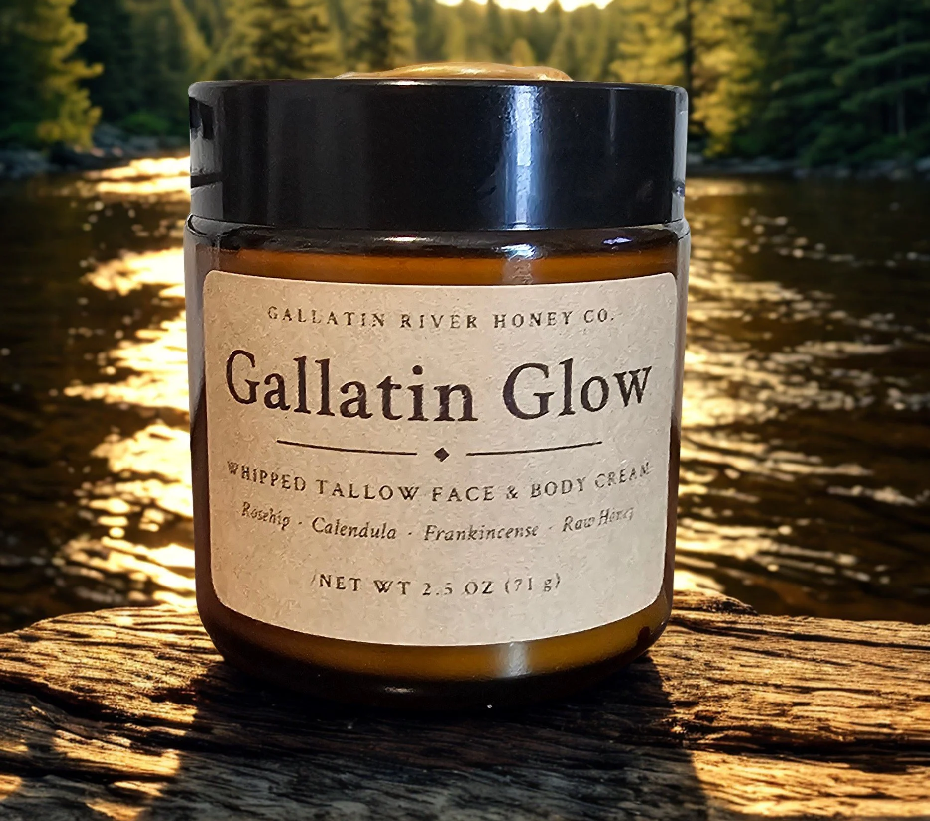 Gallatin Glow - Whipped Tallow Face & Body Cream- 1.5oz