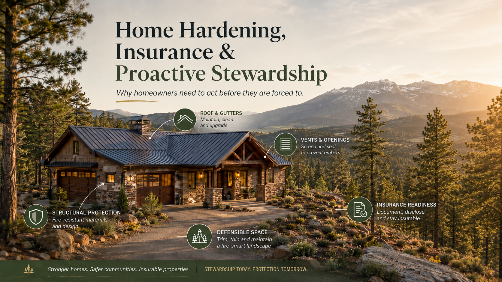 Home Hardening, Insurance, and Why Homeowners Need to Act Before They Are Forced To