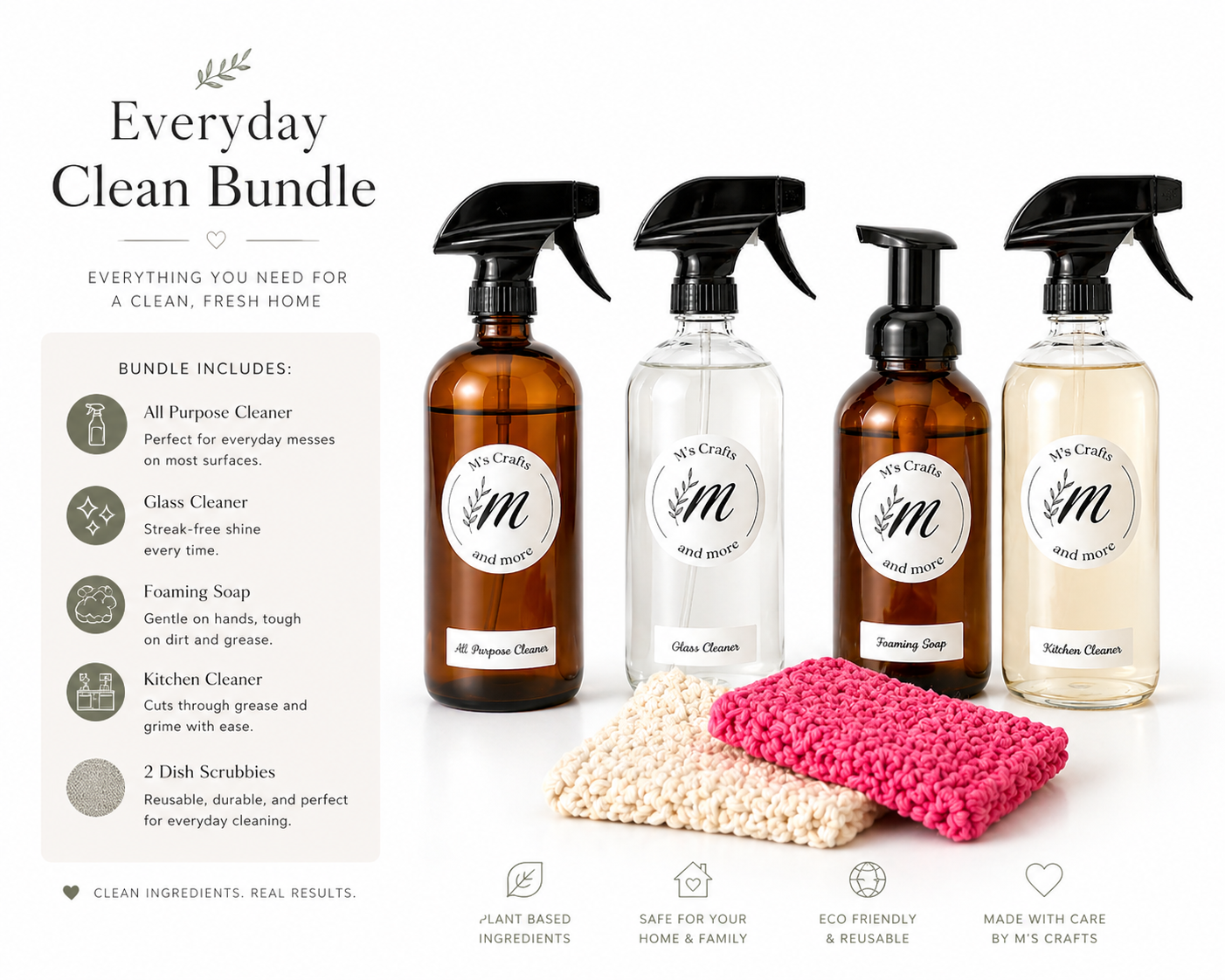 Kitchen + Clean Essentials Bundle