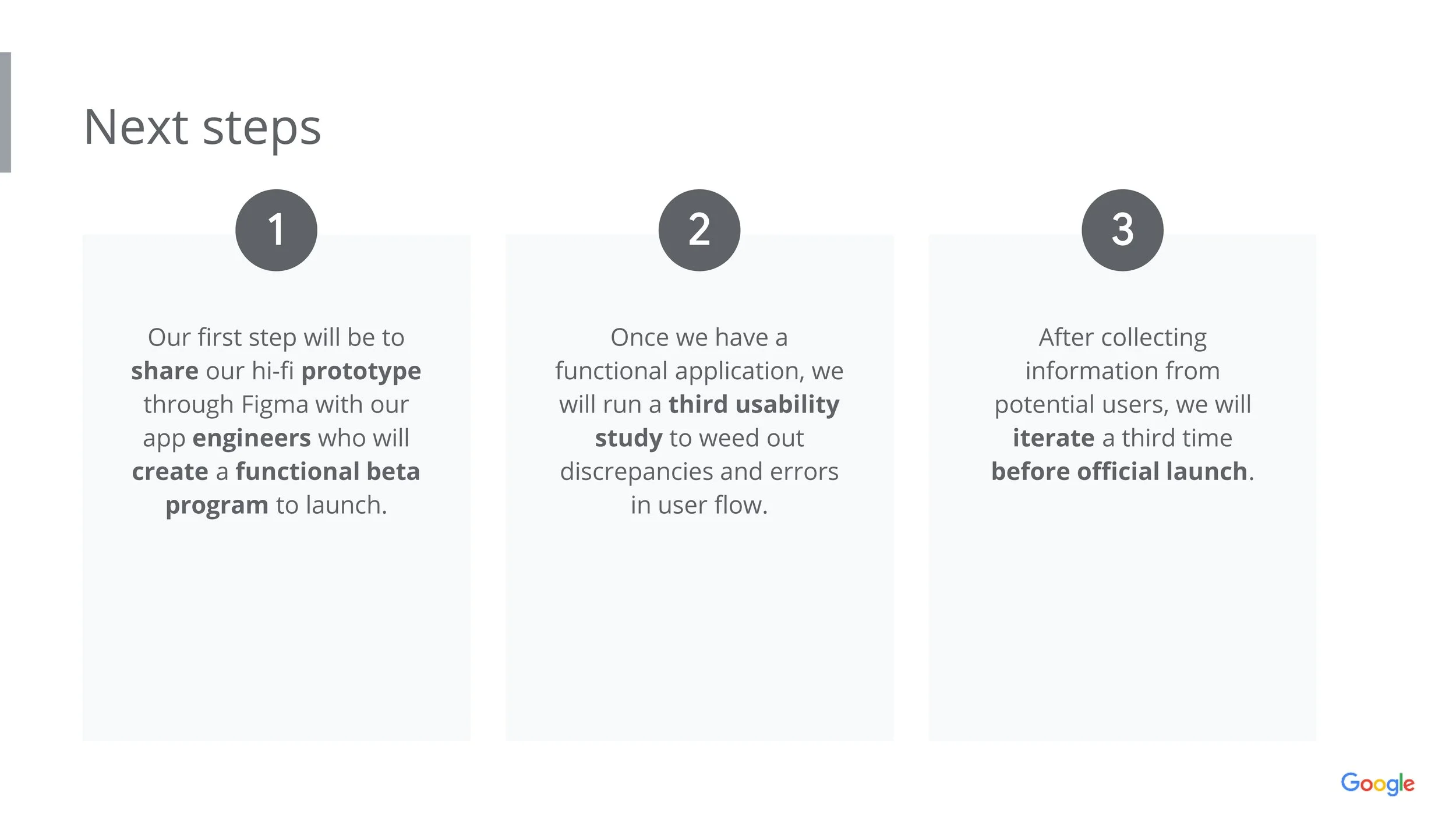 next steps (slide 42/43)