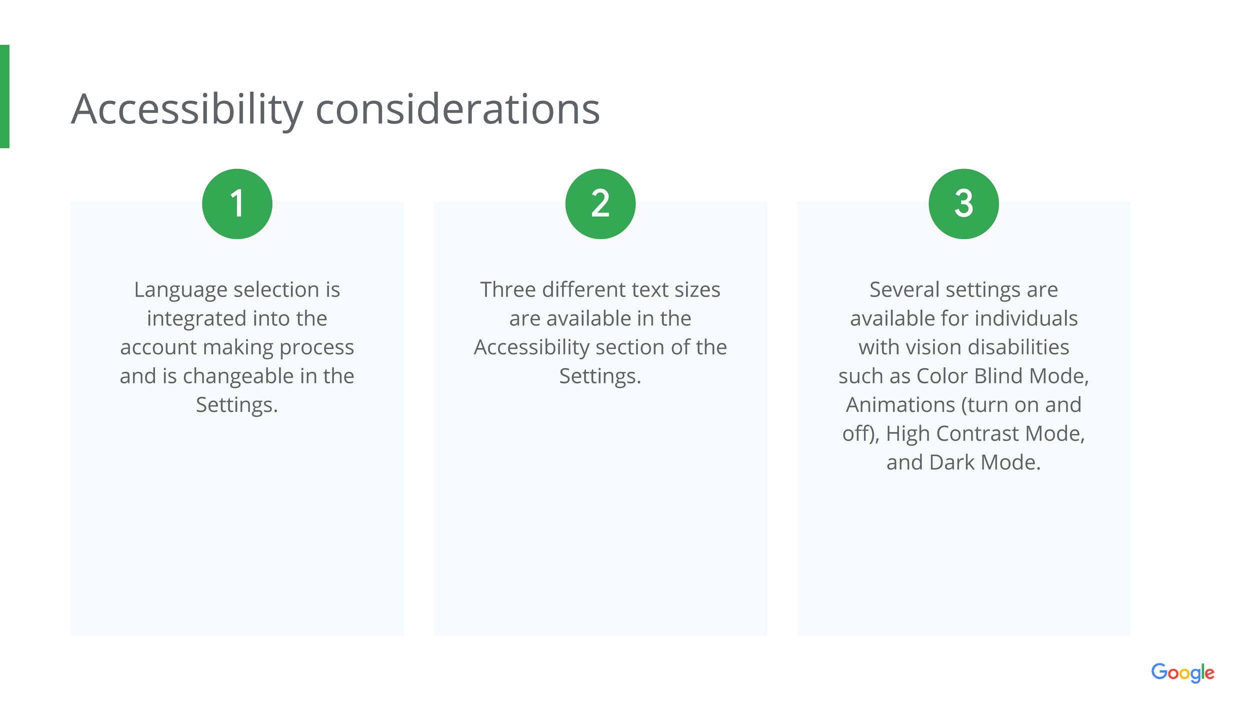 accessibility considerations (slide 39/43)