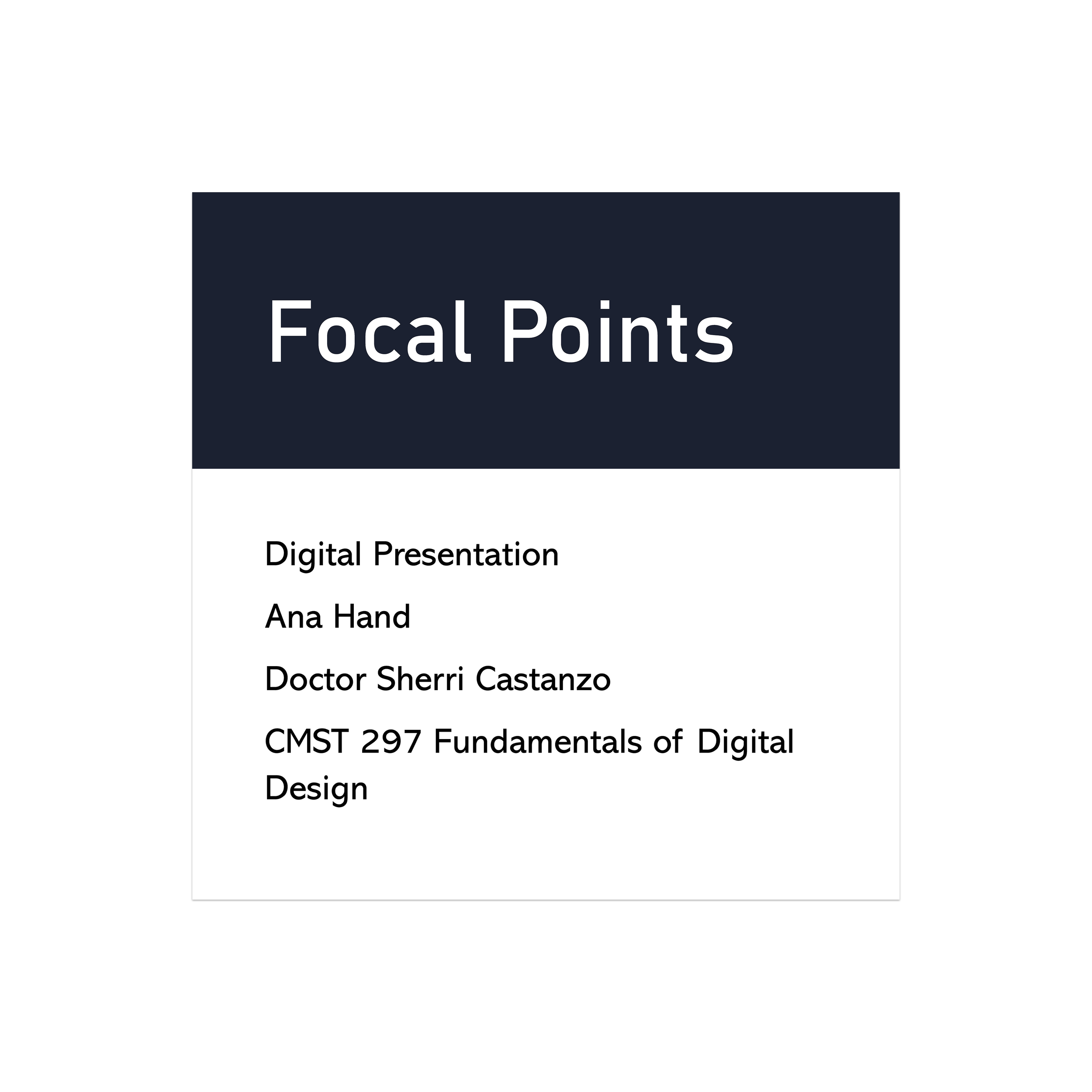 Design Presentation (PowerPoint)