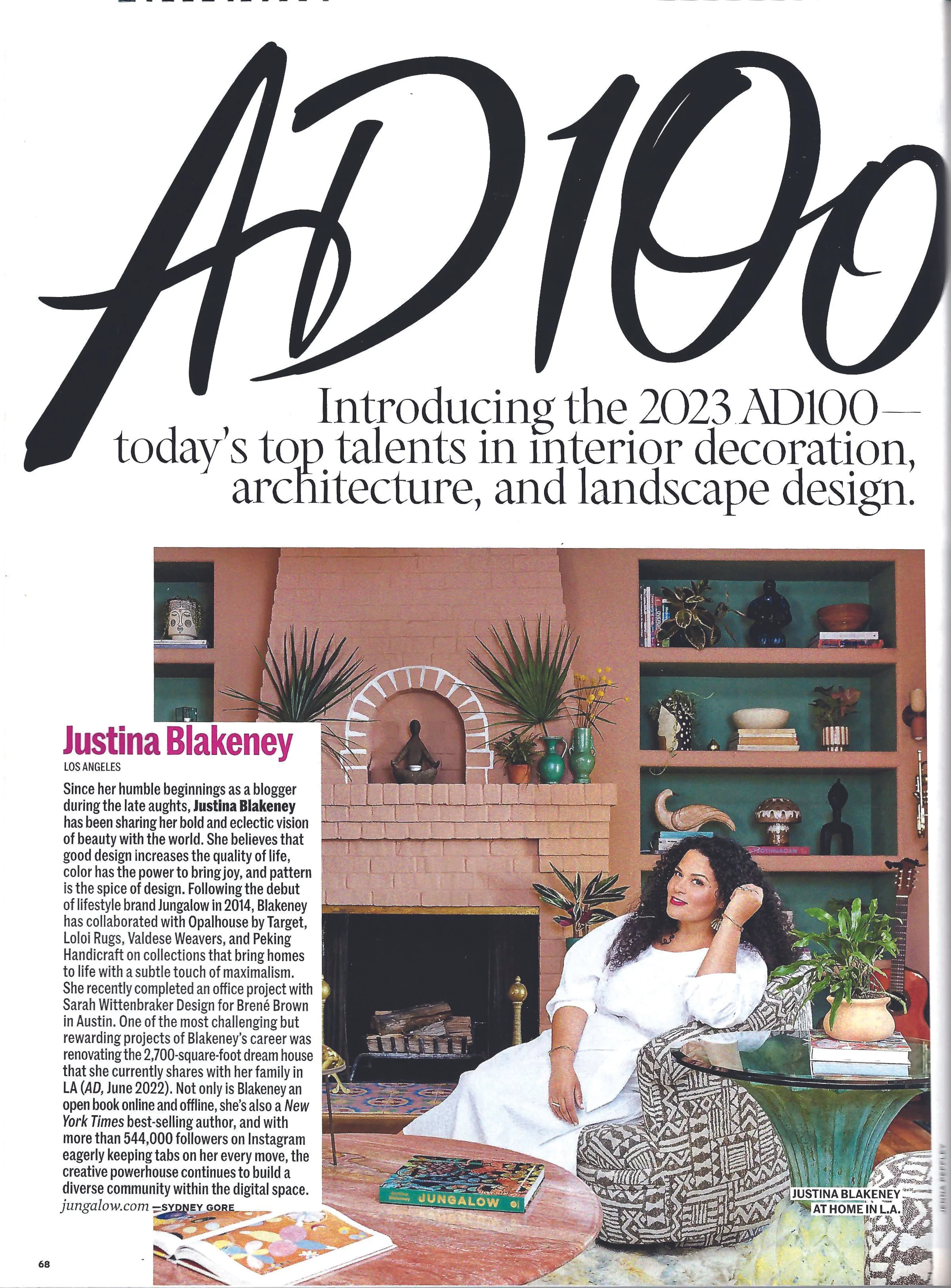 magazine scan top talents story (page 4/10)