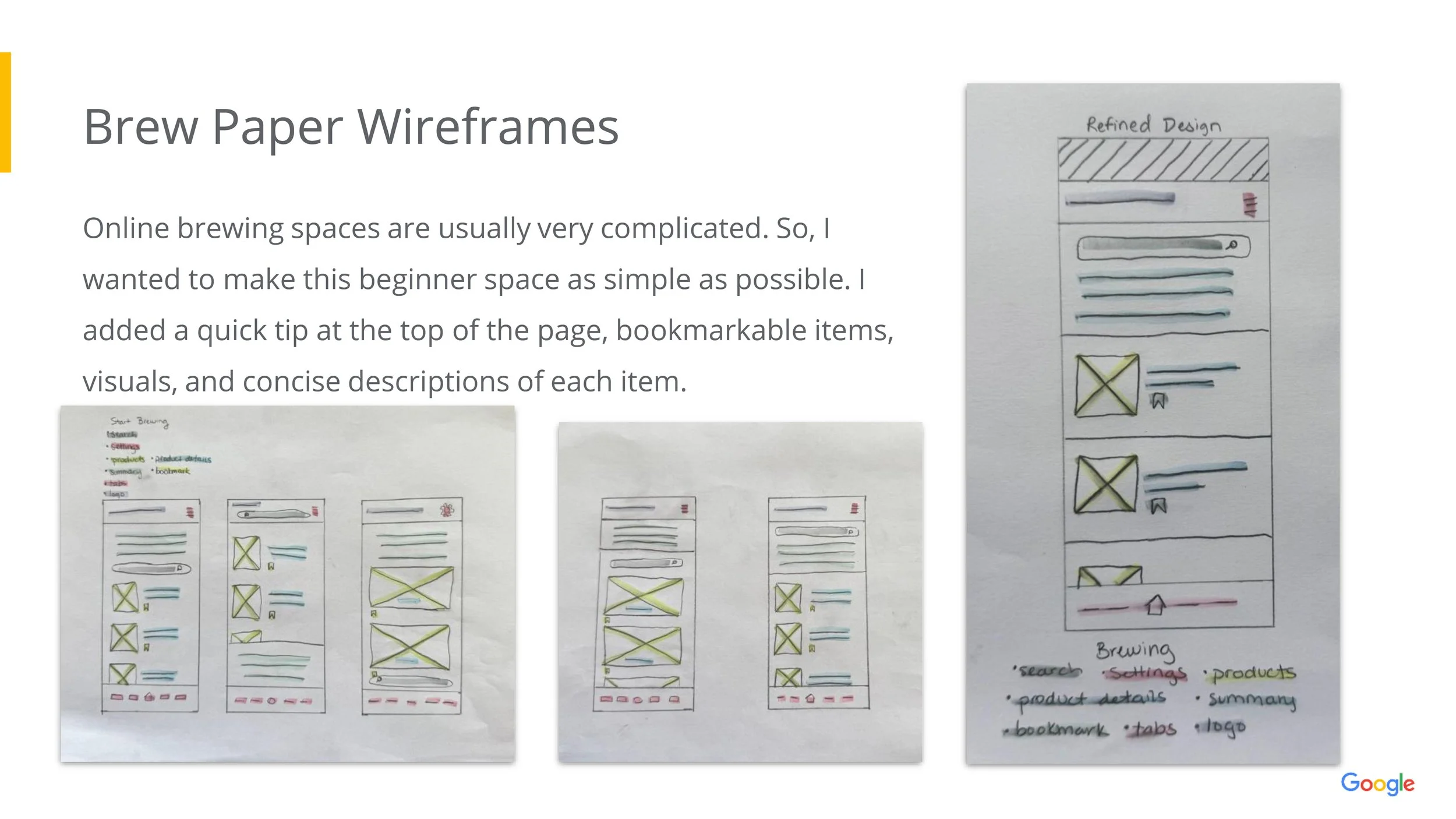 brew paper wireframes (slide 21/43)